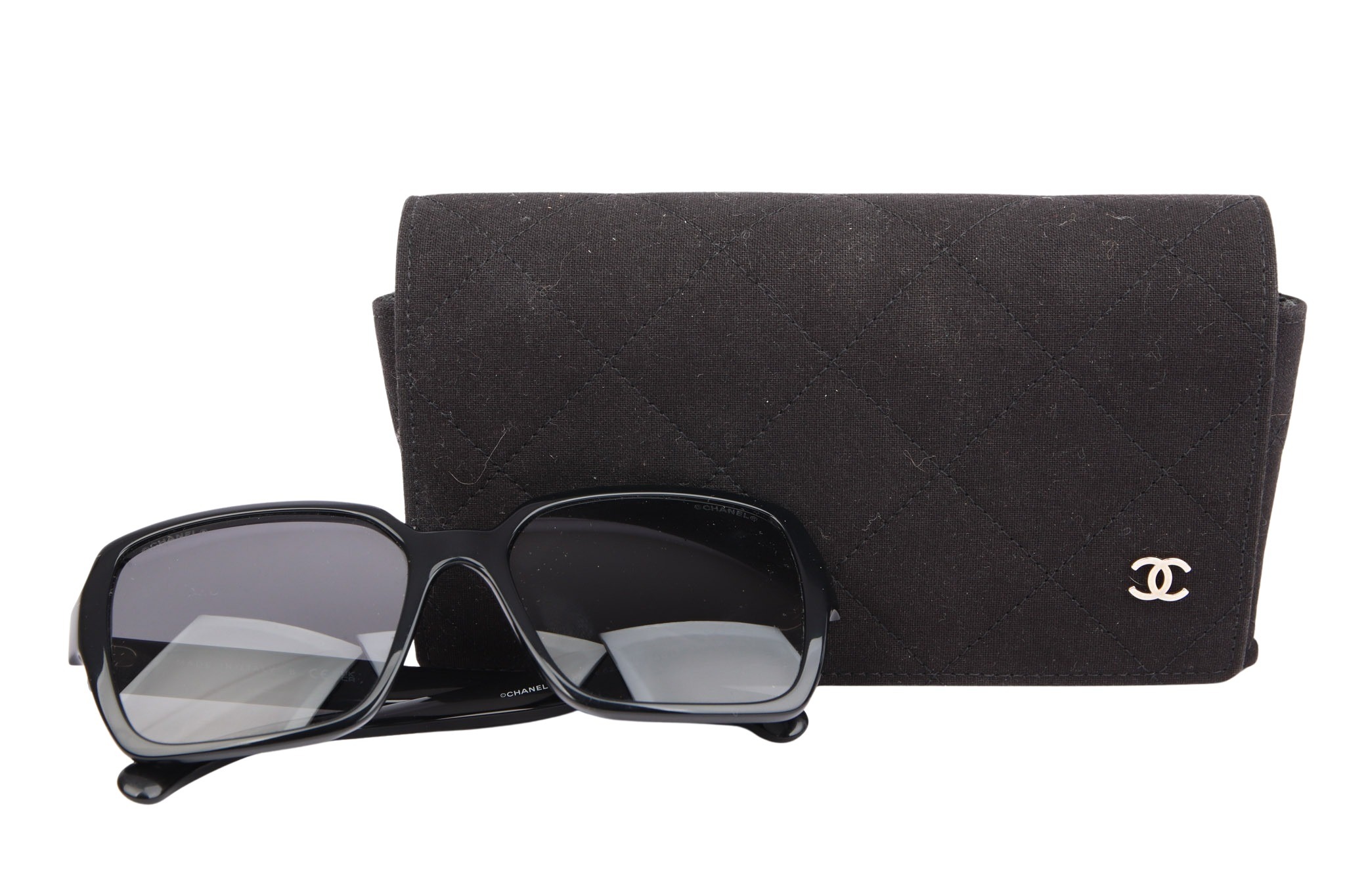 Chanel Sonnenbrille "5408" Schwarz