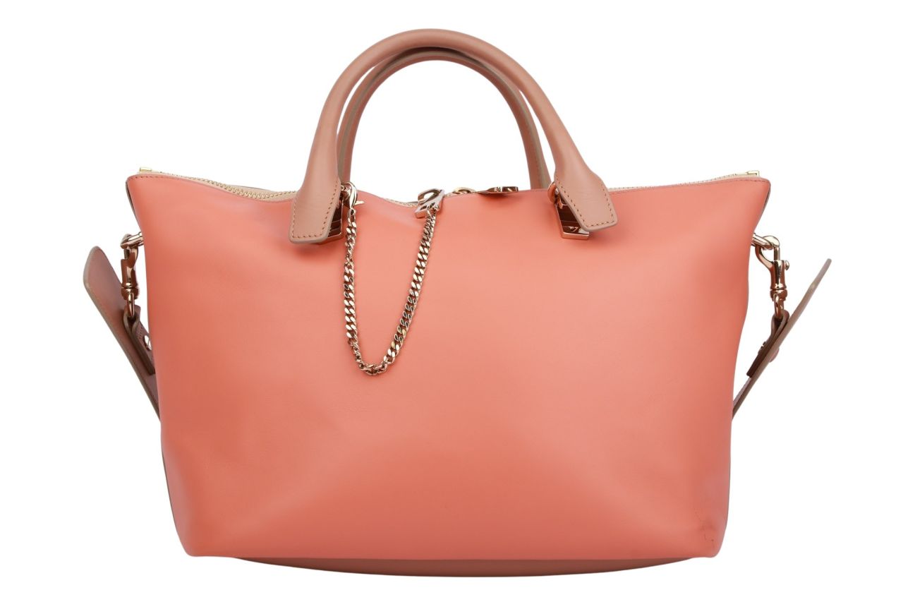 Chloé Baylee Two Tone Schultertasche Small