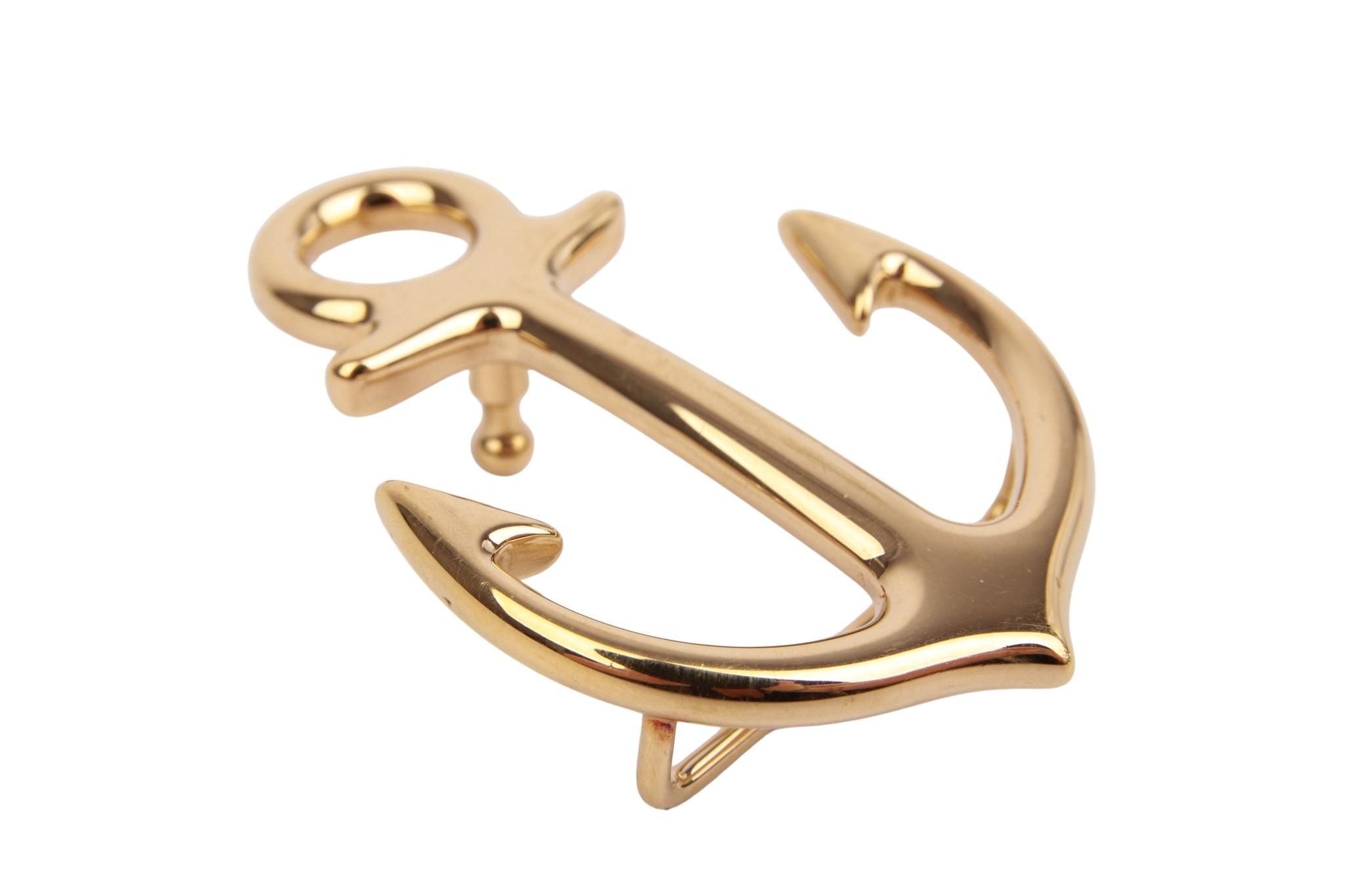 Hermès Gürtelschnalle "Anker" Gold