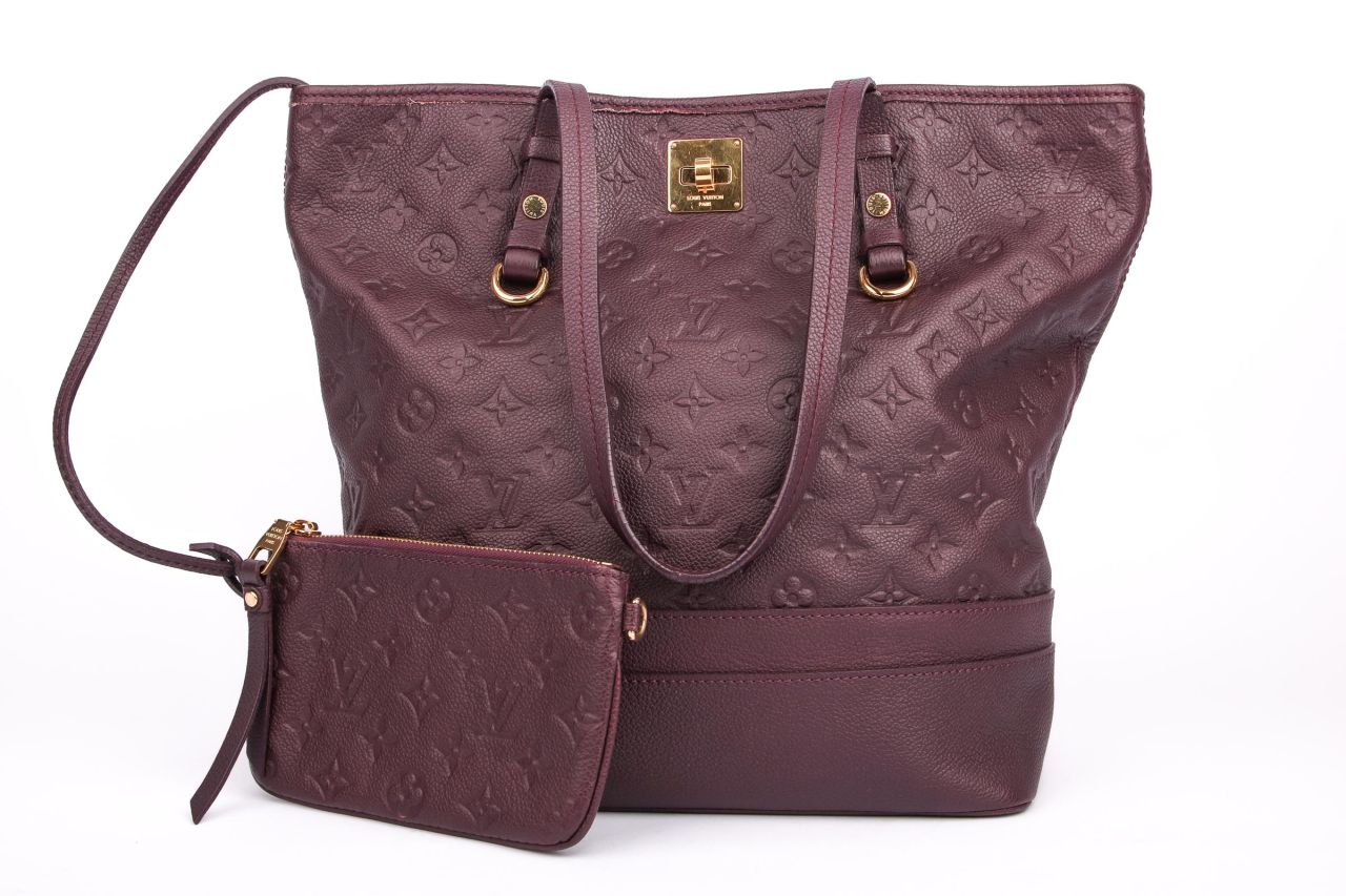 Louis Vuitton Citadine PM Monogram Empreinte Lila