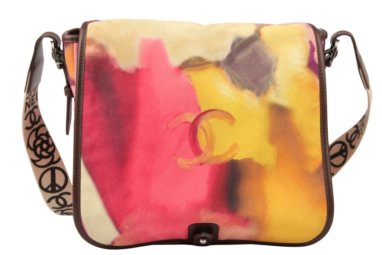 Chanel Make Fashion Not War Multicolor Crossbody Bag