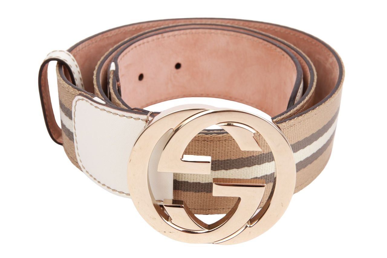 Gucci Gürtel GG Beige Gr. 90
