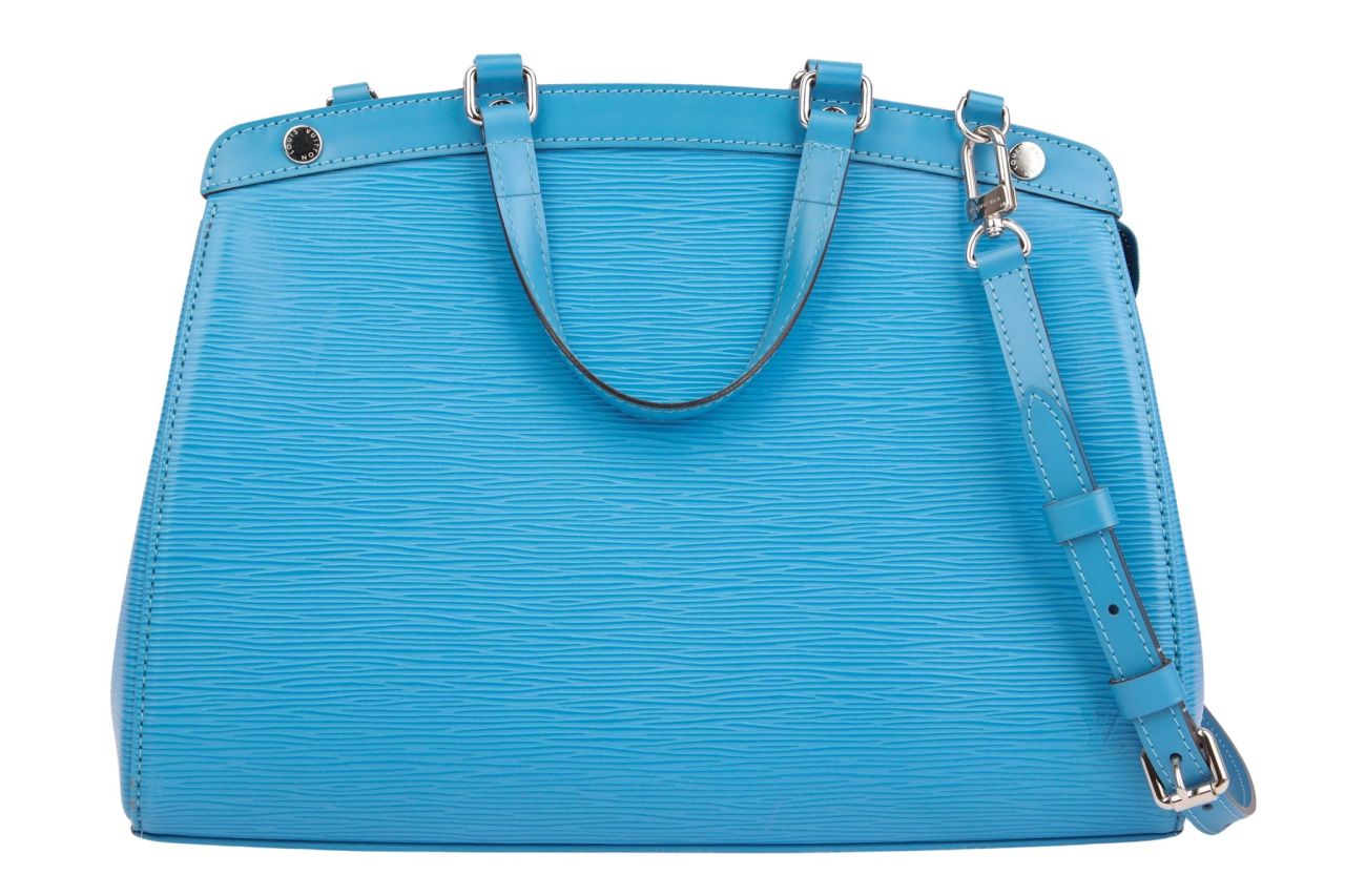 Louis Vuitton Brea MM Epi Leder Hellblau