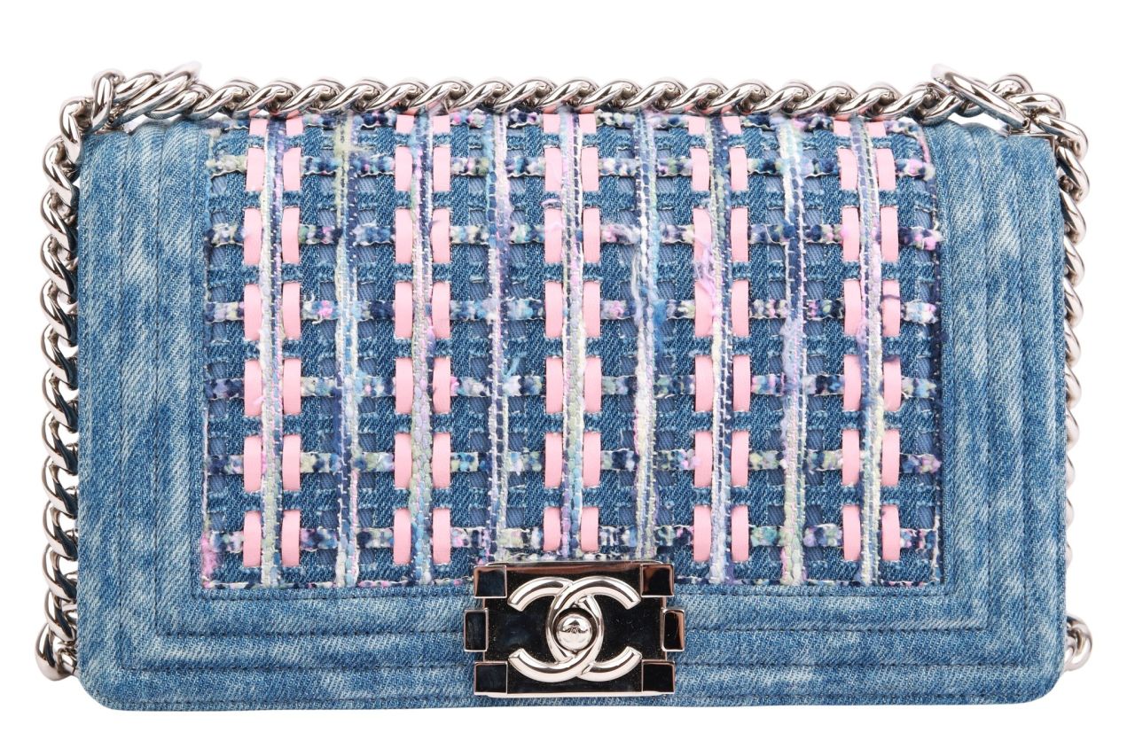 Chanel Boy Denim Bag Medium