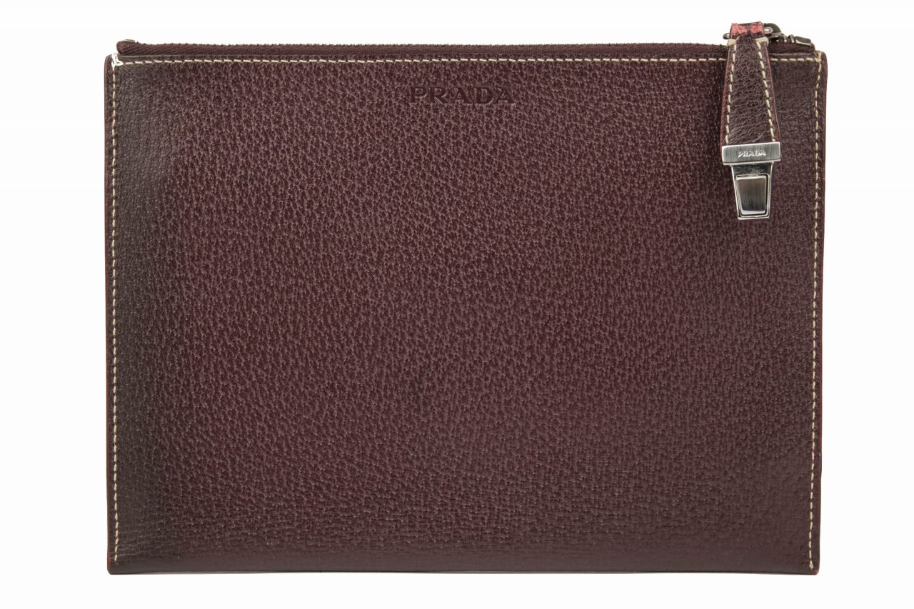 Prada Pochette Bordeaux