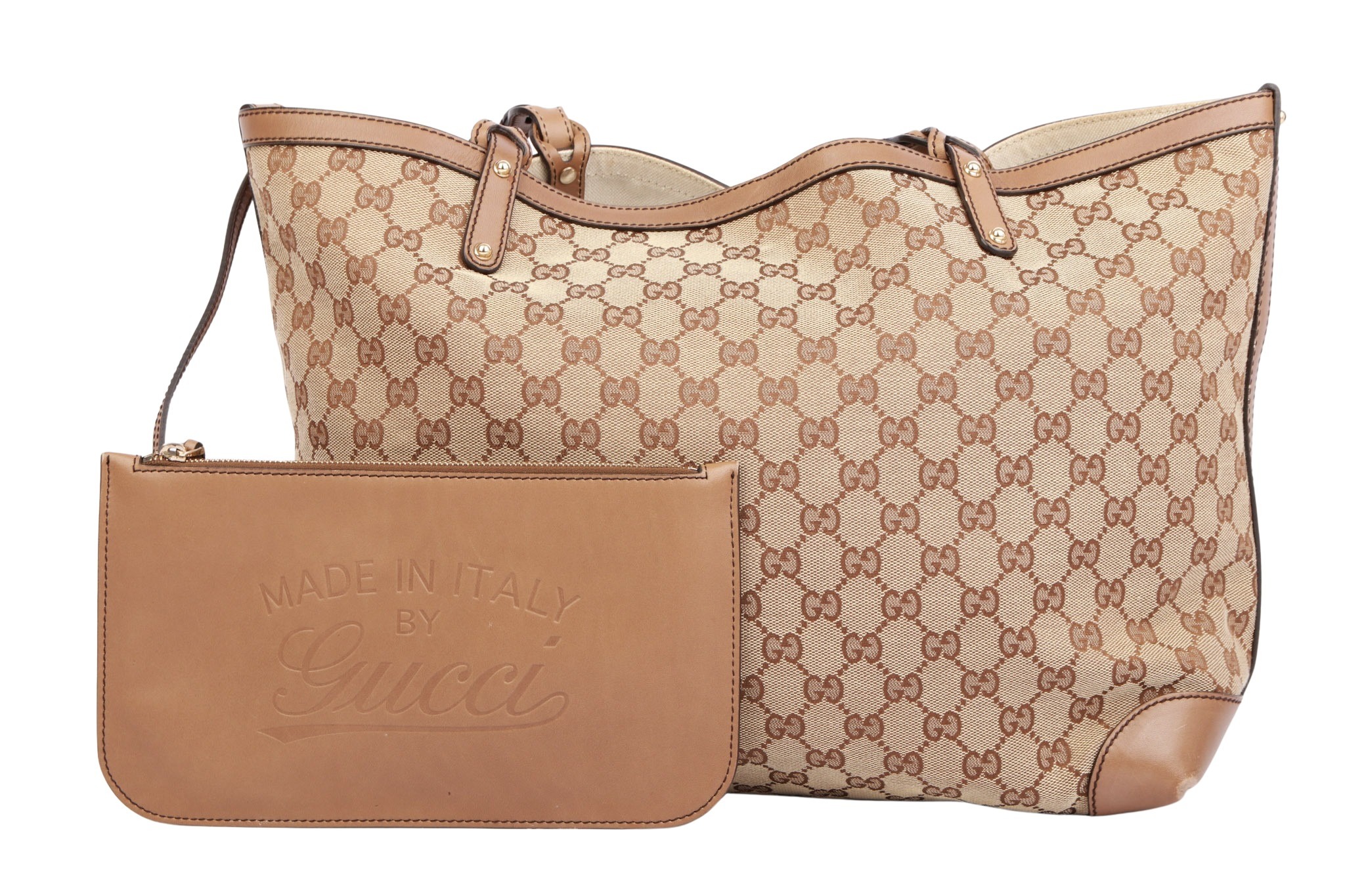 Gucci Ophidia Shopper Braun