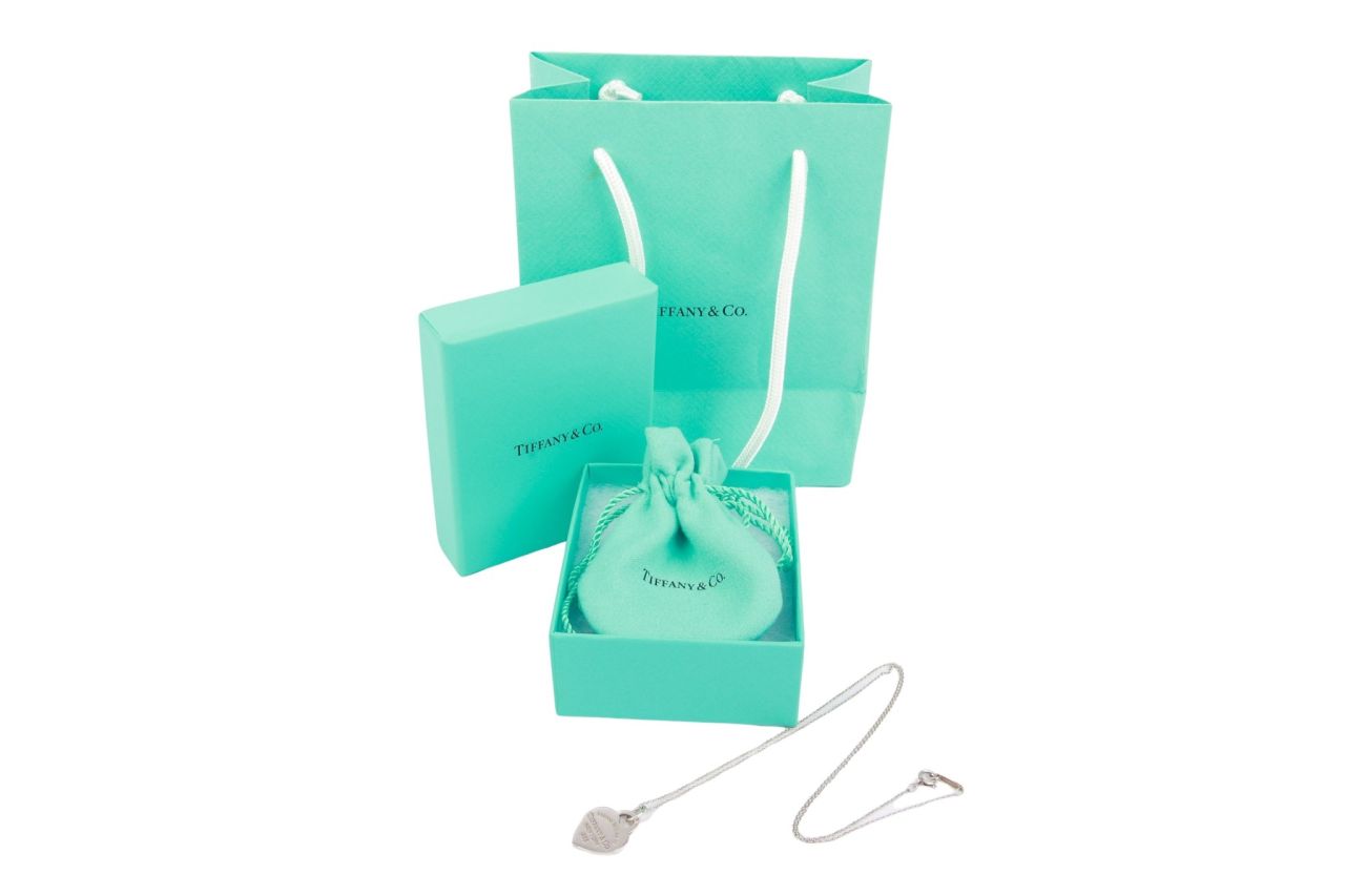 Tiffany & Co. Please Return to Tiffany Kette Herzanhänger Silber