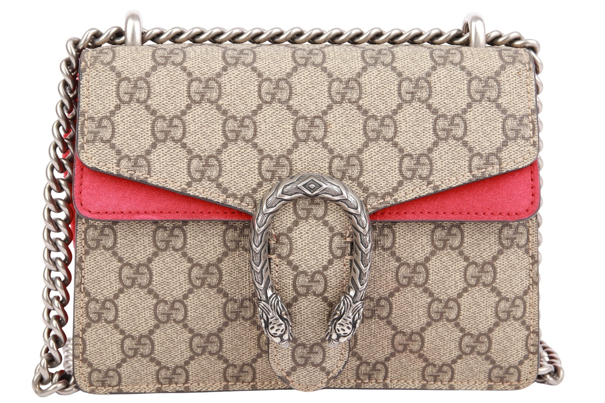 Gucci Dionysus GG Supreme Canvas / Rot