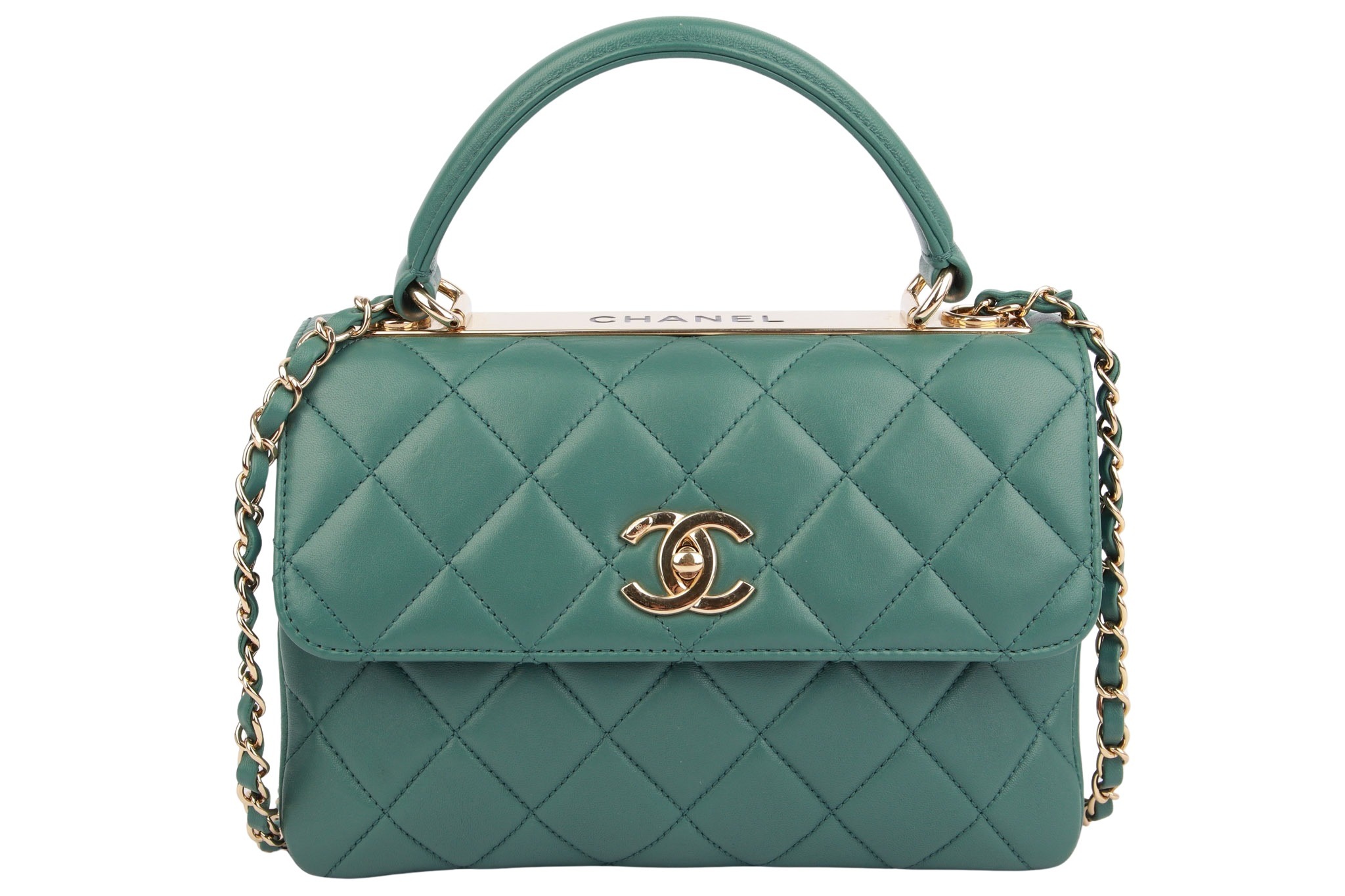 Chanel Trendy CC Top Handle Flap Bag Small