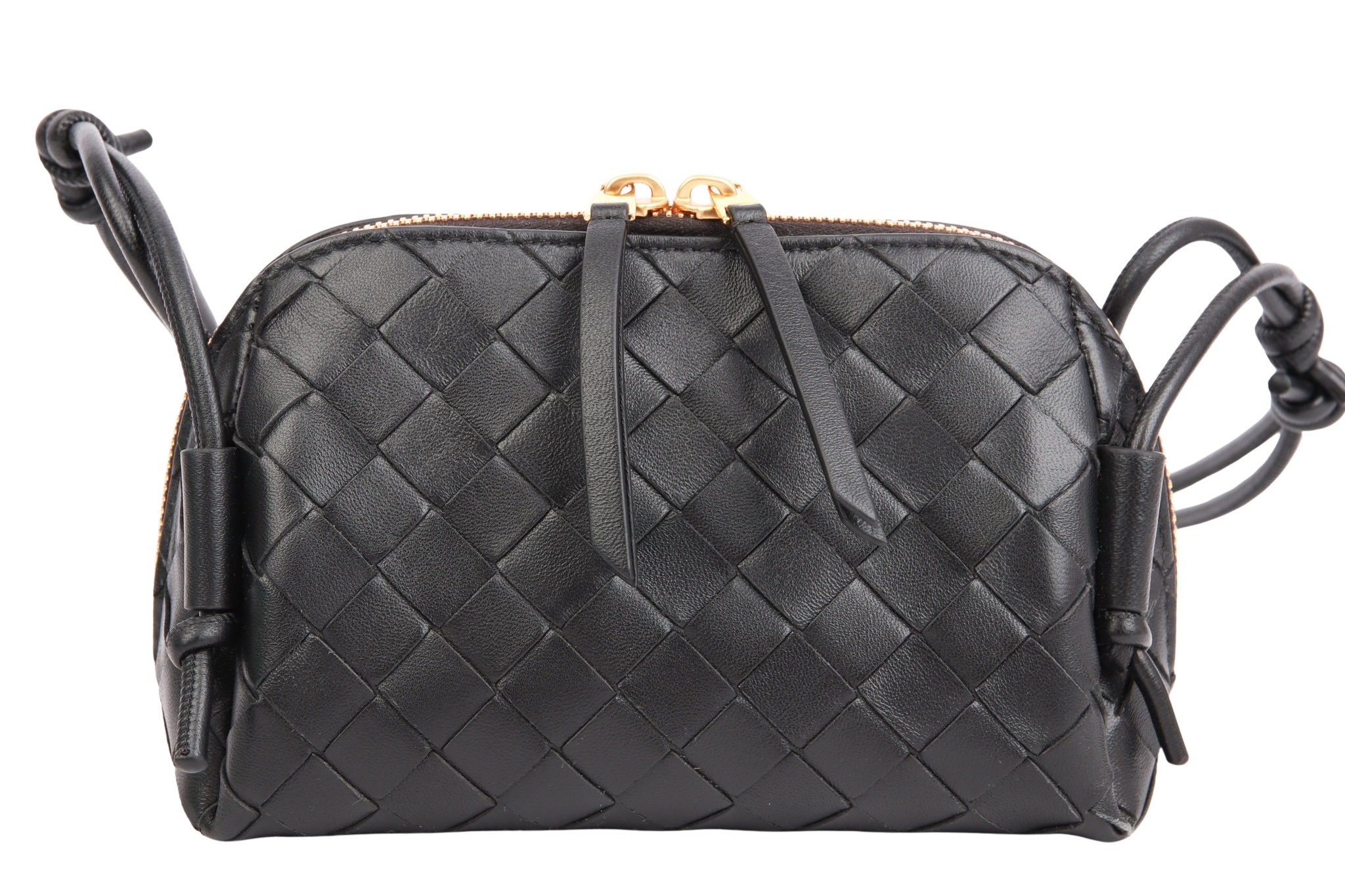 Bottega Veneta Concert Pouch Schwarz