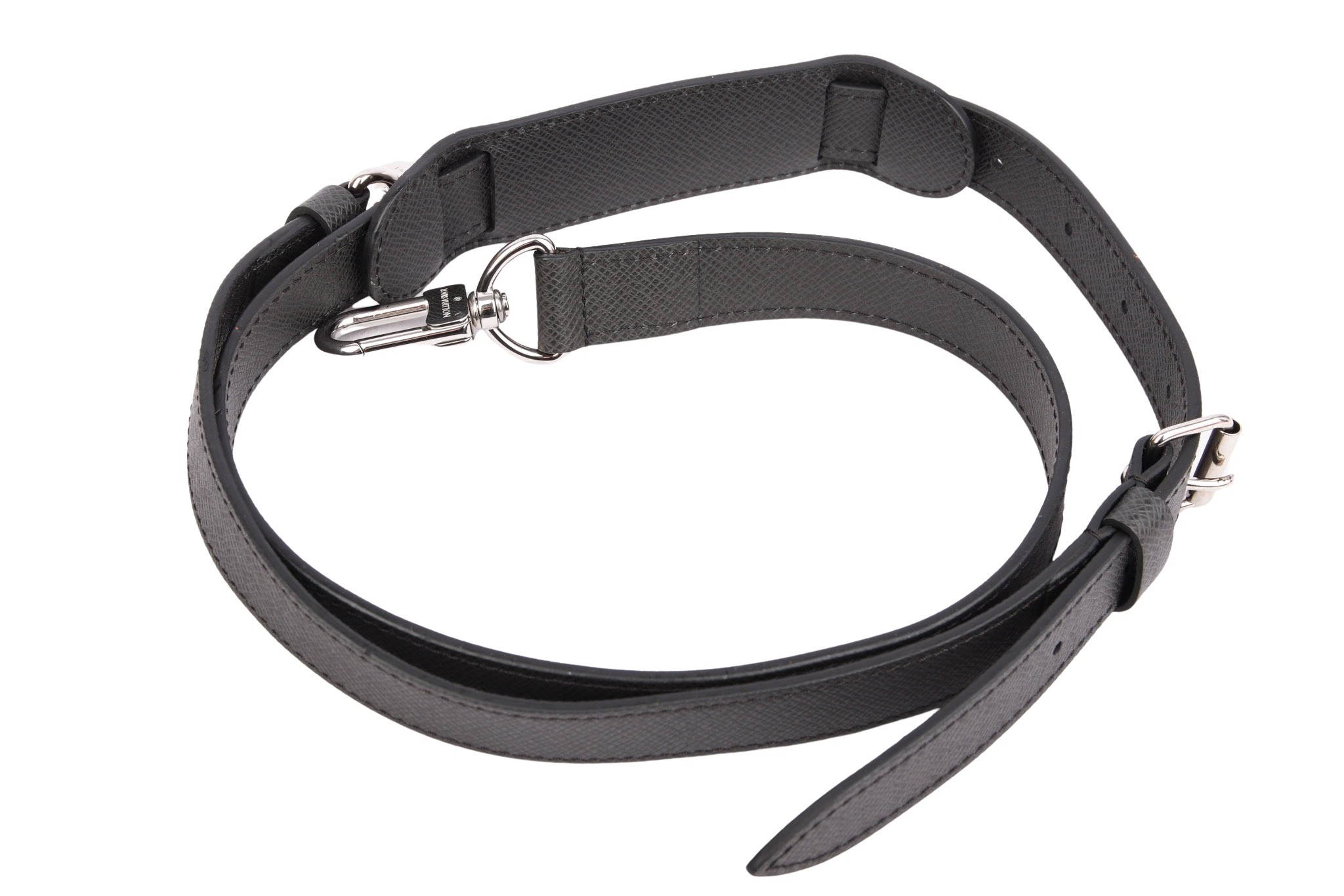 Louis Vuitton Schultergurt Taiga Leder Schwarz