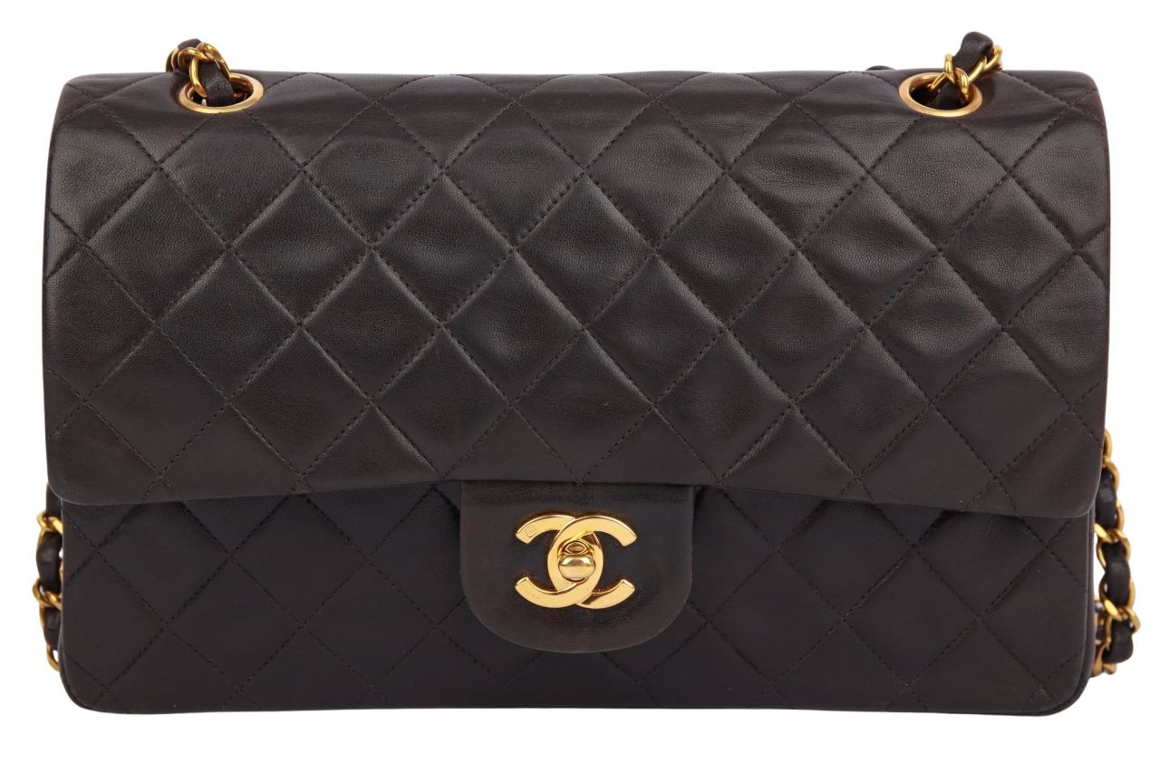 Chanel Timeless Classic Double Flap Medium Schwarz