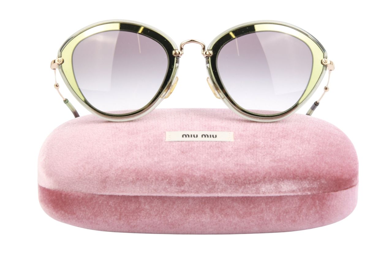 Miu Miu Sonnenbrille SMU51R Metallic