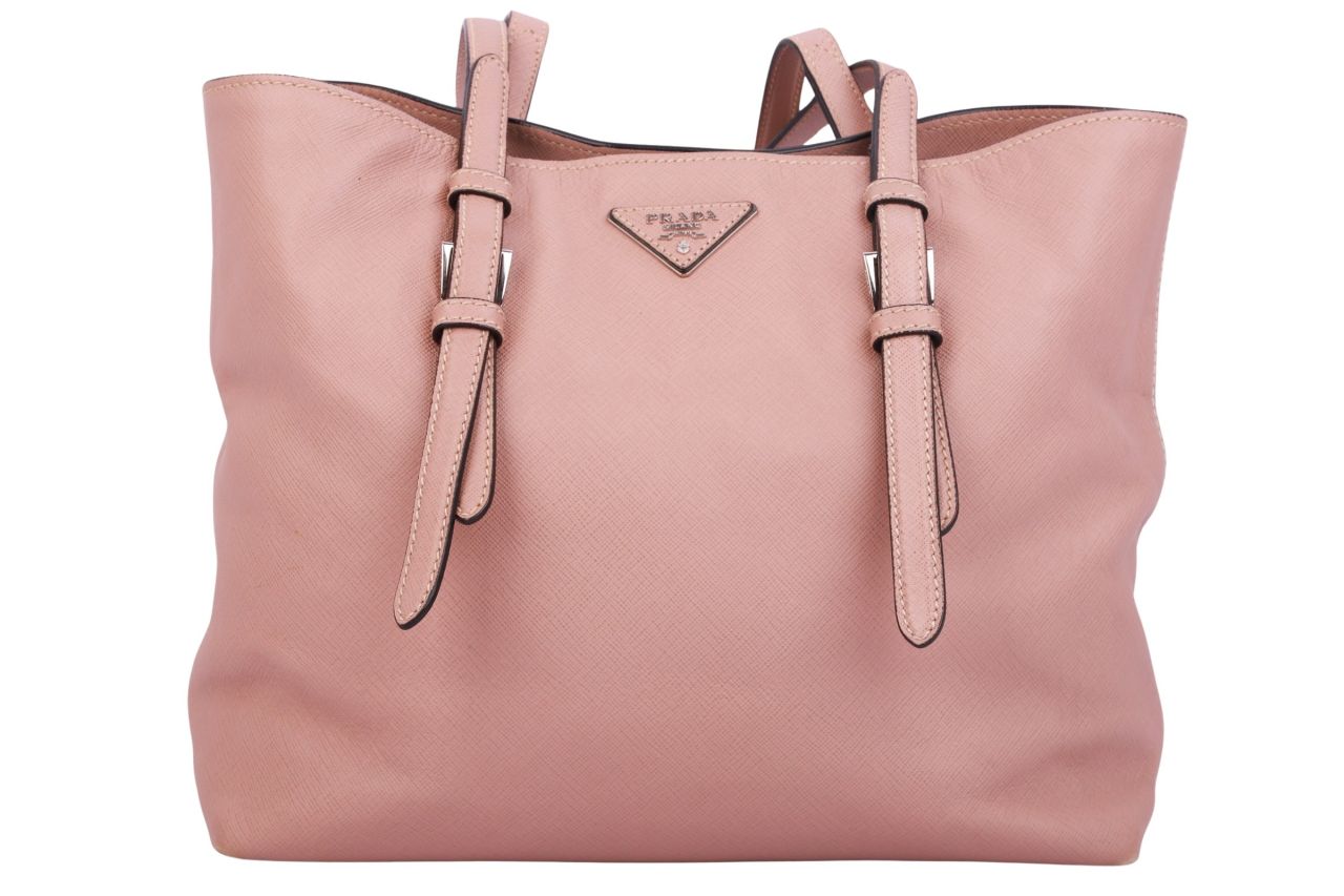 Prada Saffiano Shopper Rosa