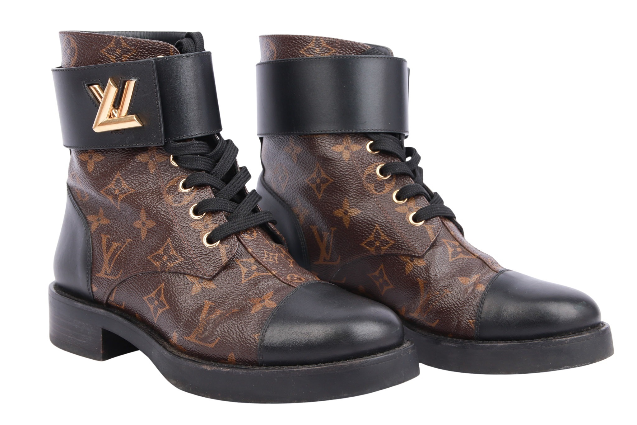 Louis Vuitton Wonderland Flat Ranger Boot Gr. 37