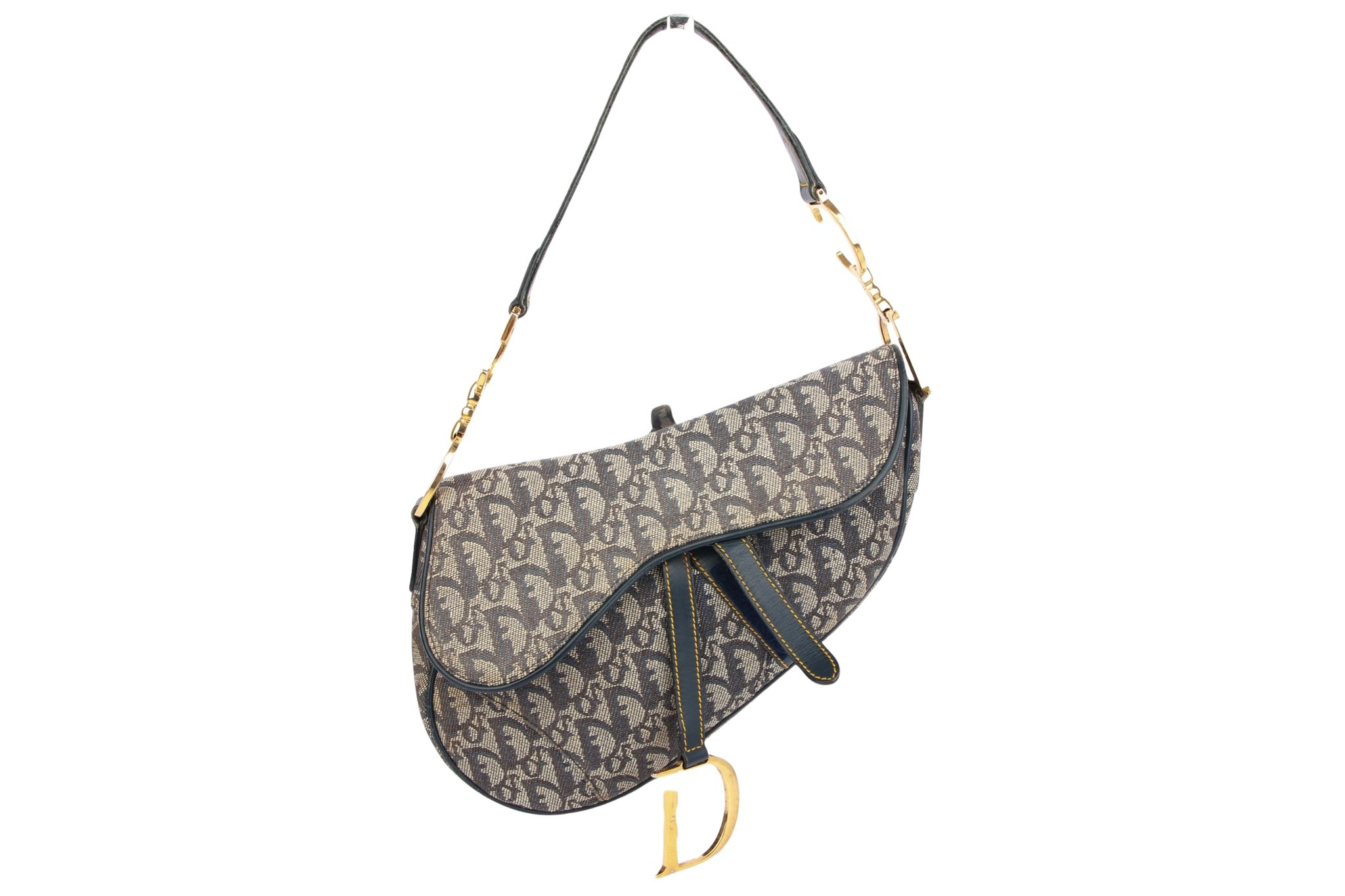 Dior Saddle Bag Oblique Jacquard