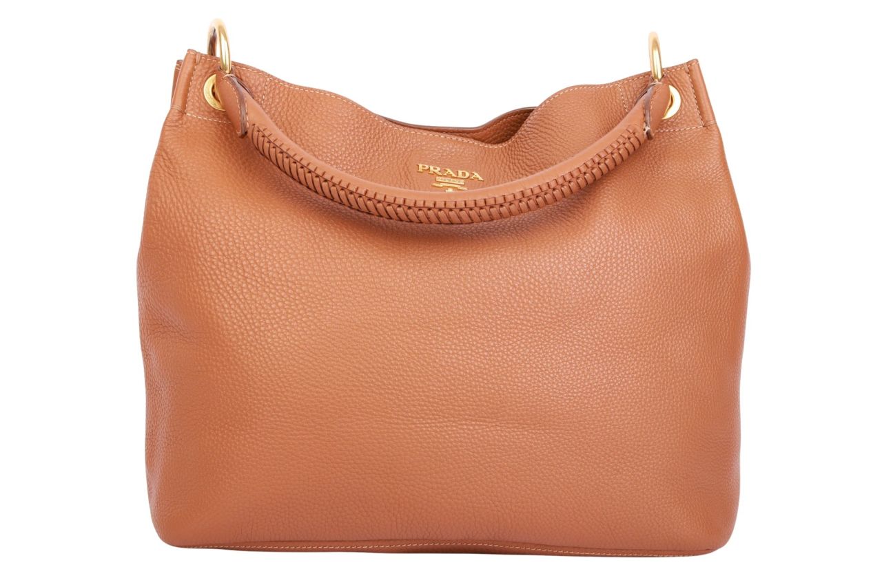 Prada Vitello Daino Braun