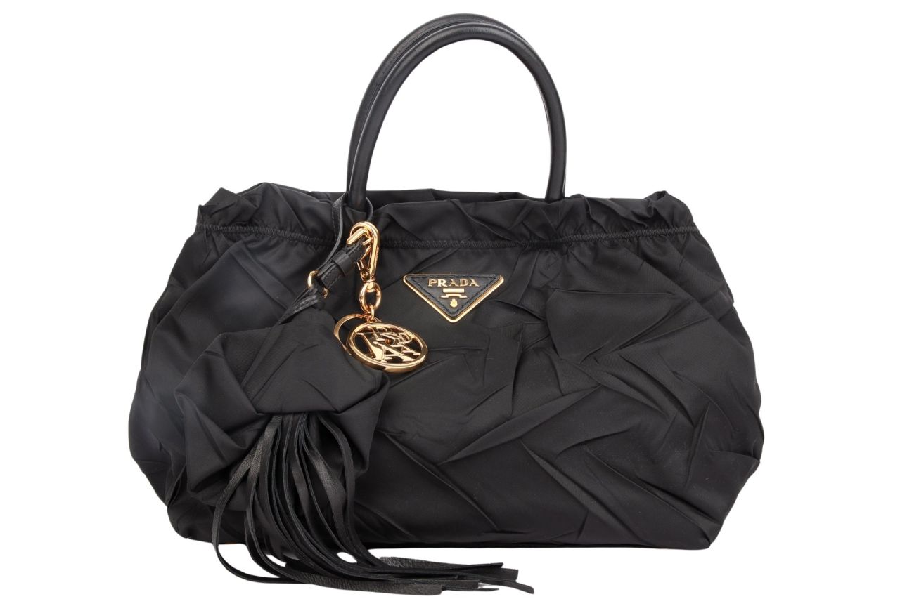 Prada Tessuto Shopper Small Black