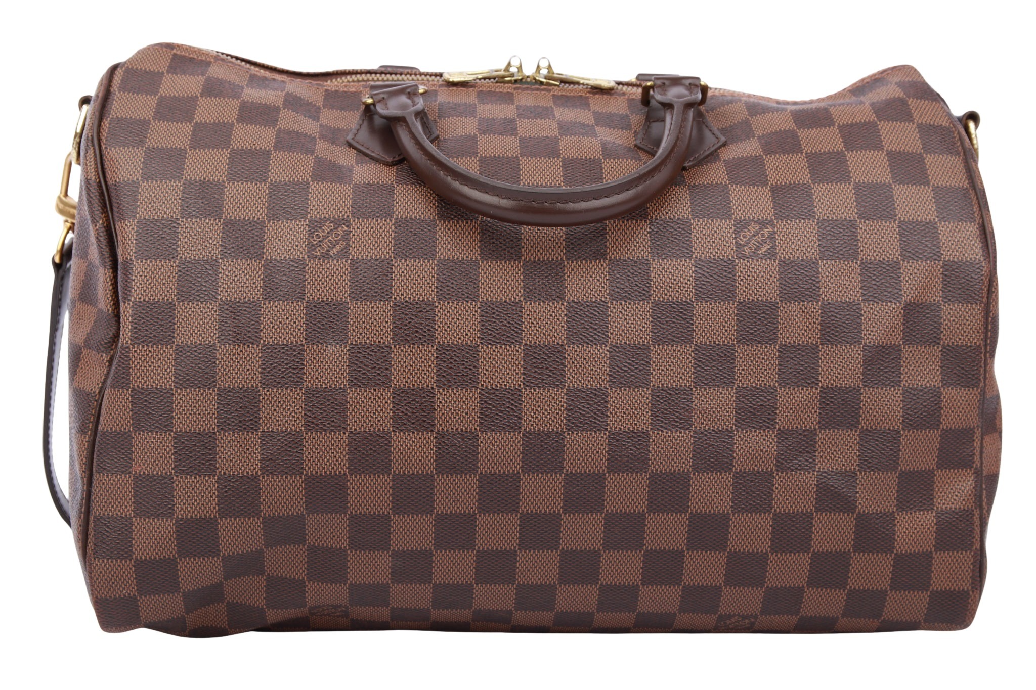 Louis Vuitton Speedy Bandouliere 35 Damier Ebene Canvas