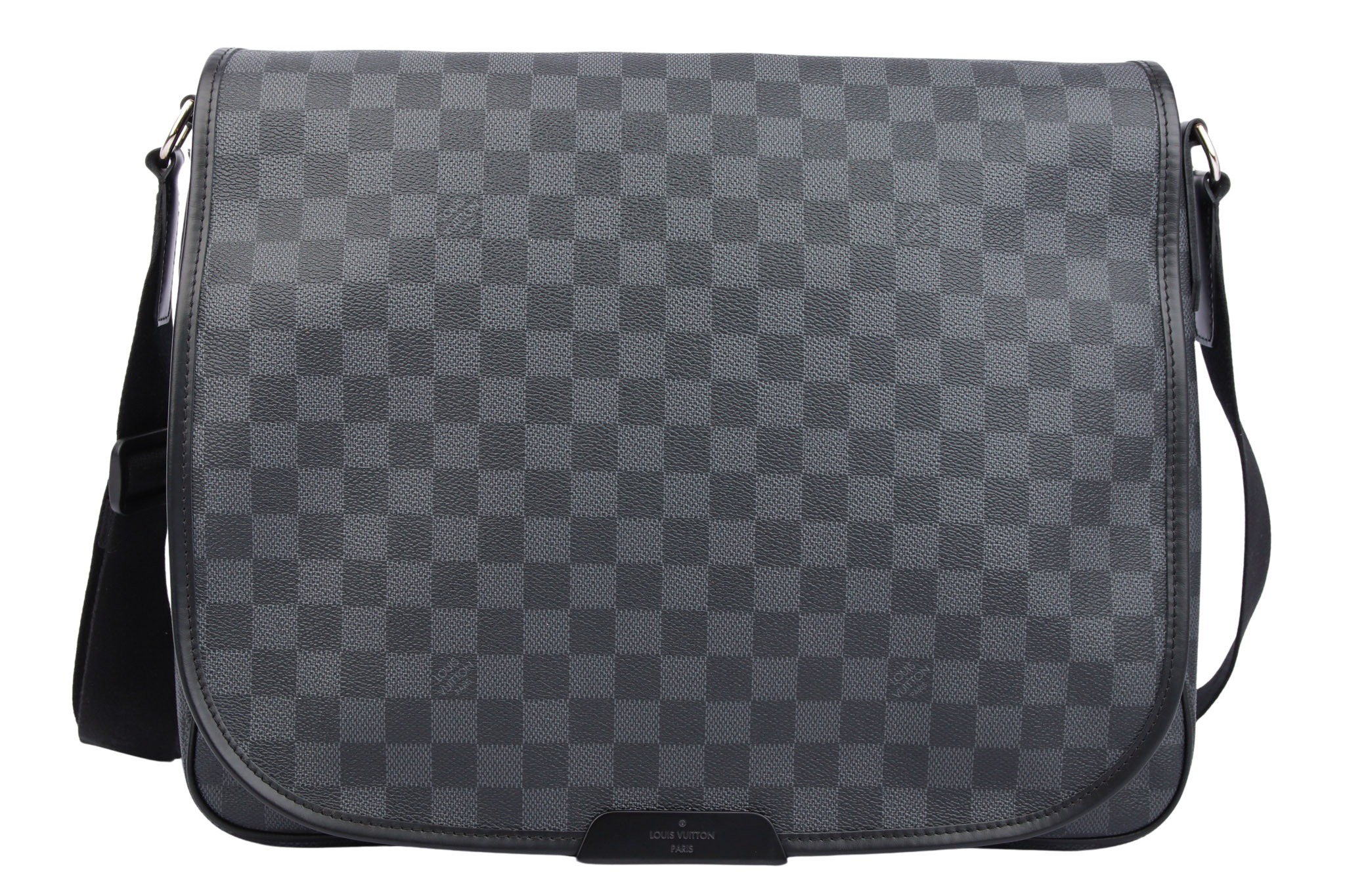 Louis Vuitton Messenger Bag Daniel Damier Graphite Canvas