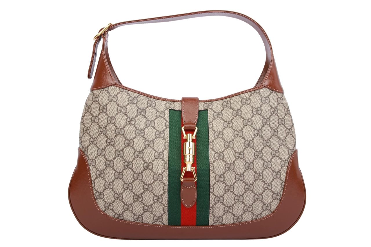Gucci Jackie GG Canvas Beige / Braun