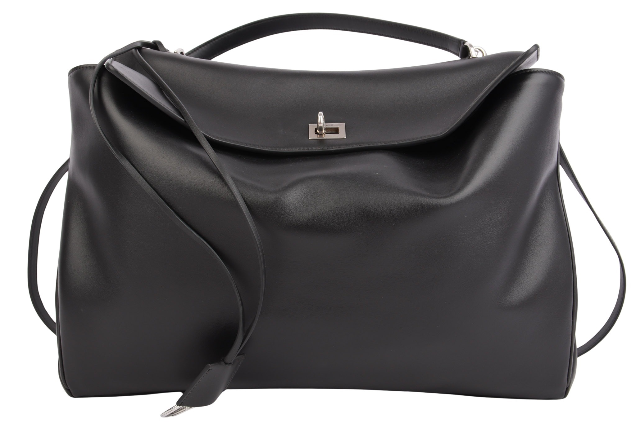 Balenciaga Rodeo Large Leder Schwarz
