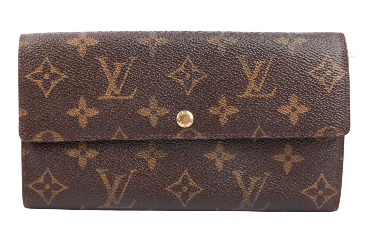 Louis Vuitton Sarah Geldbörse Monogram Canvas