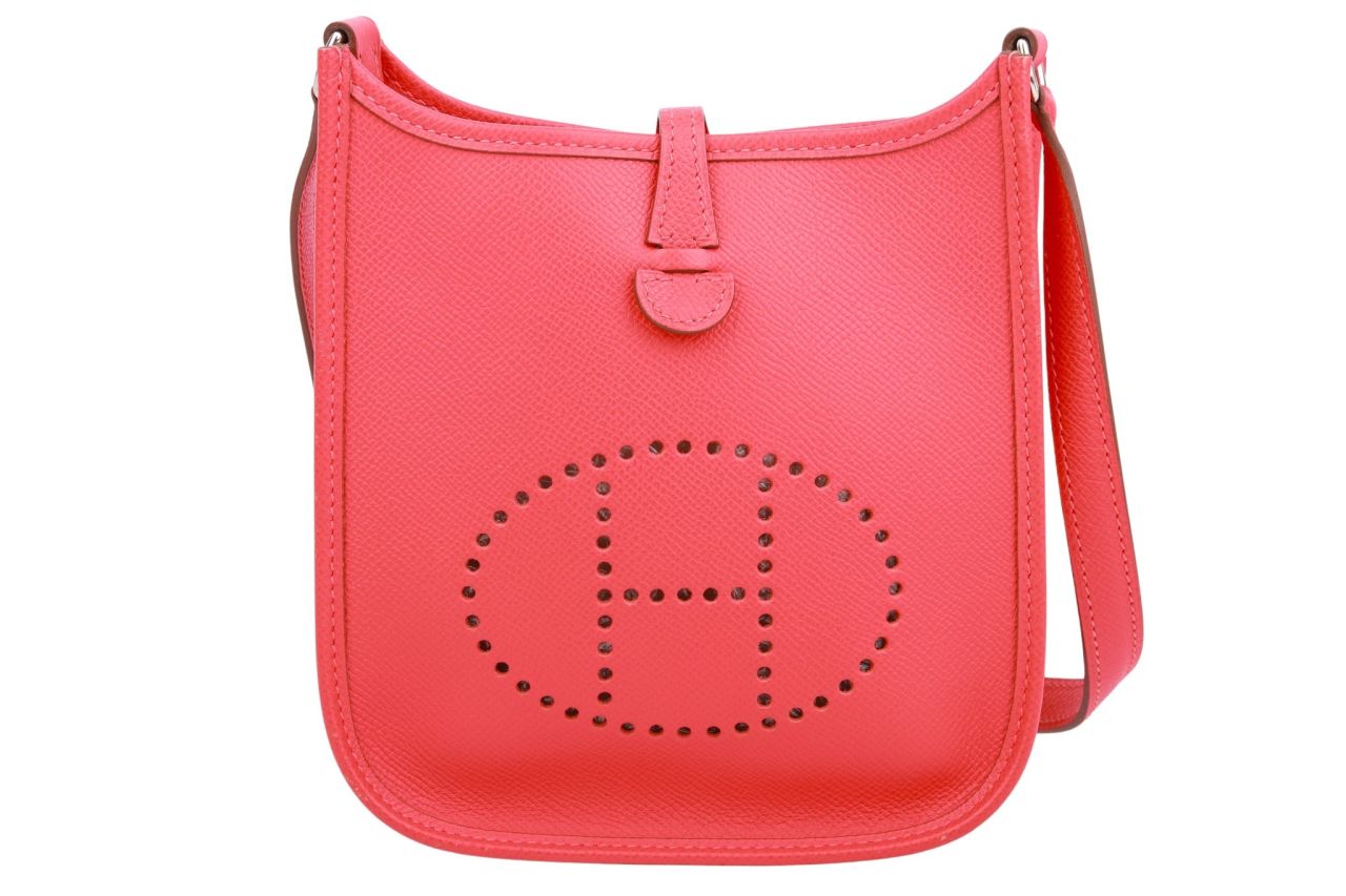 Hermès Evelyne 16 Veau Epsom Leder Rose Texas