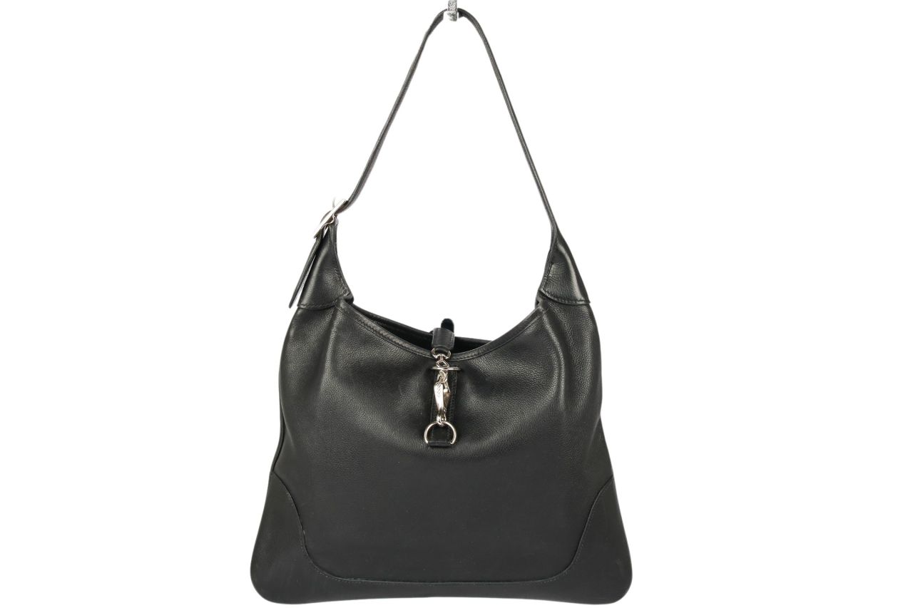 Hermès Trim Bag Black Togo Leather