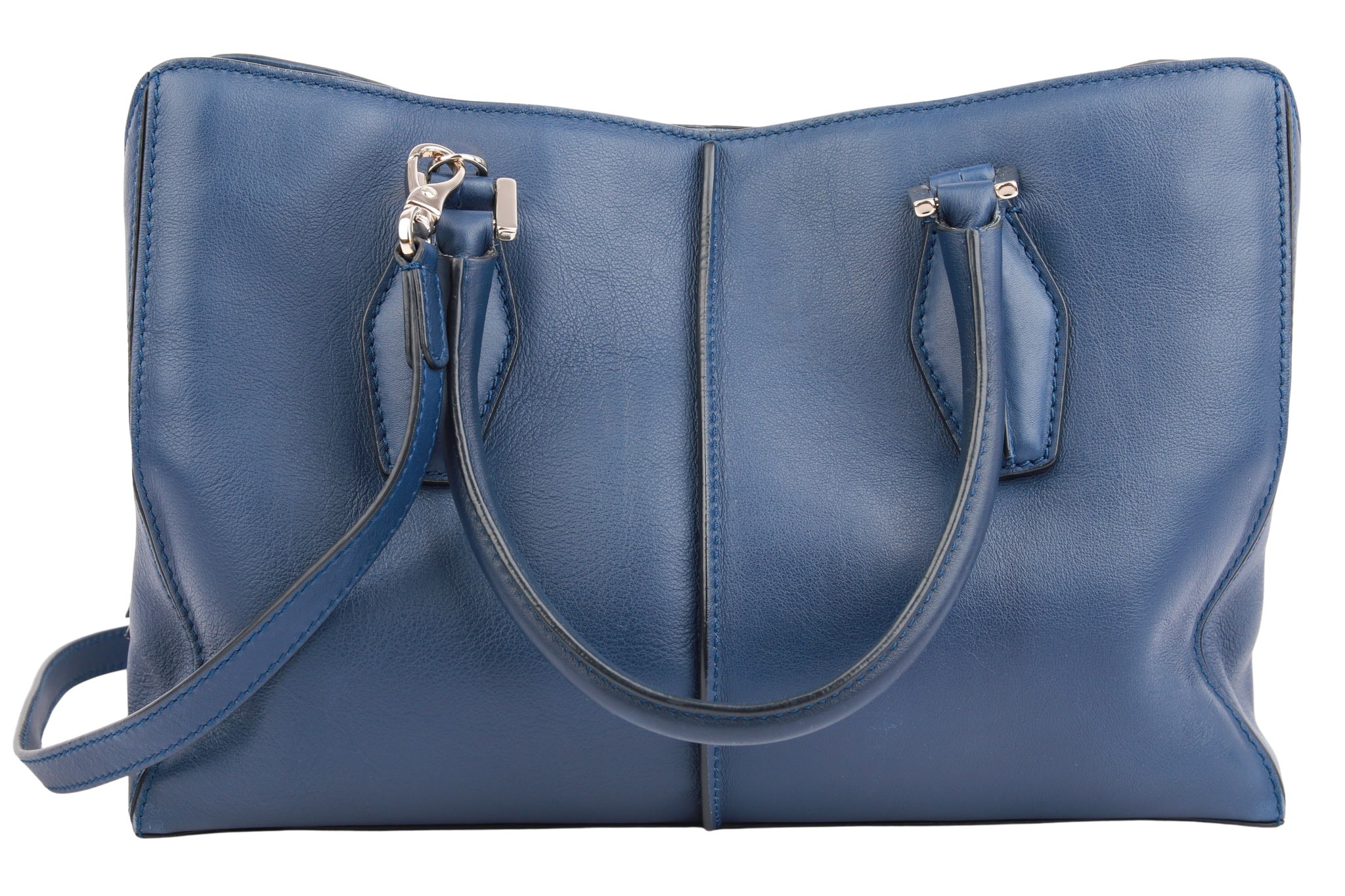 Tods Handtasche Leder Blau