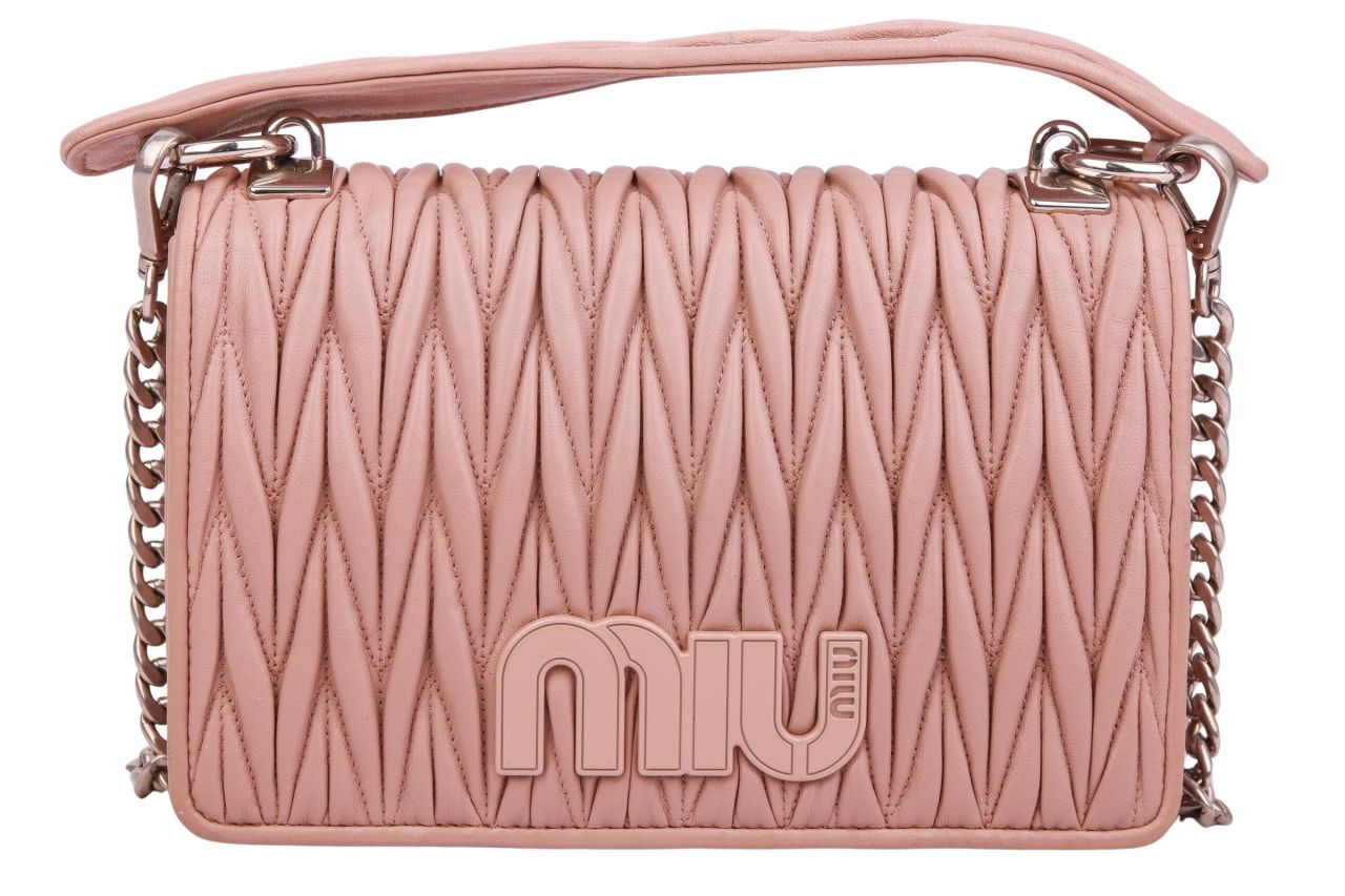 Miu Miu Matelassé Bag Altrosa