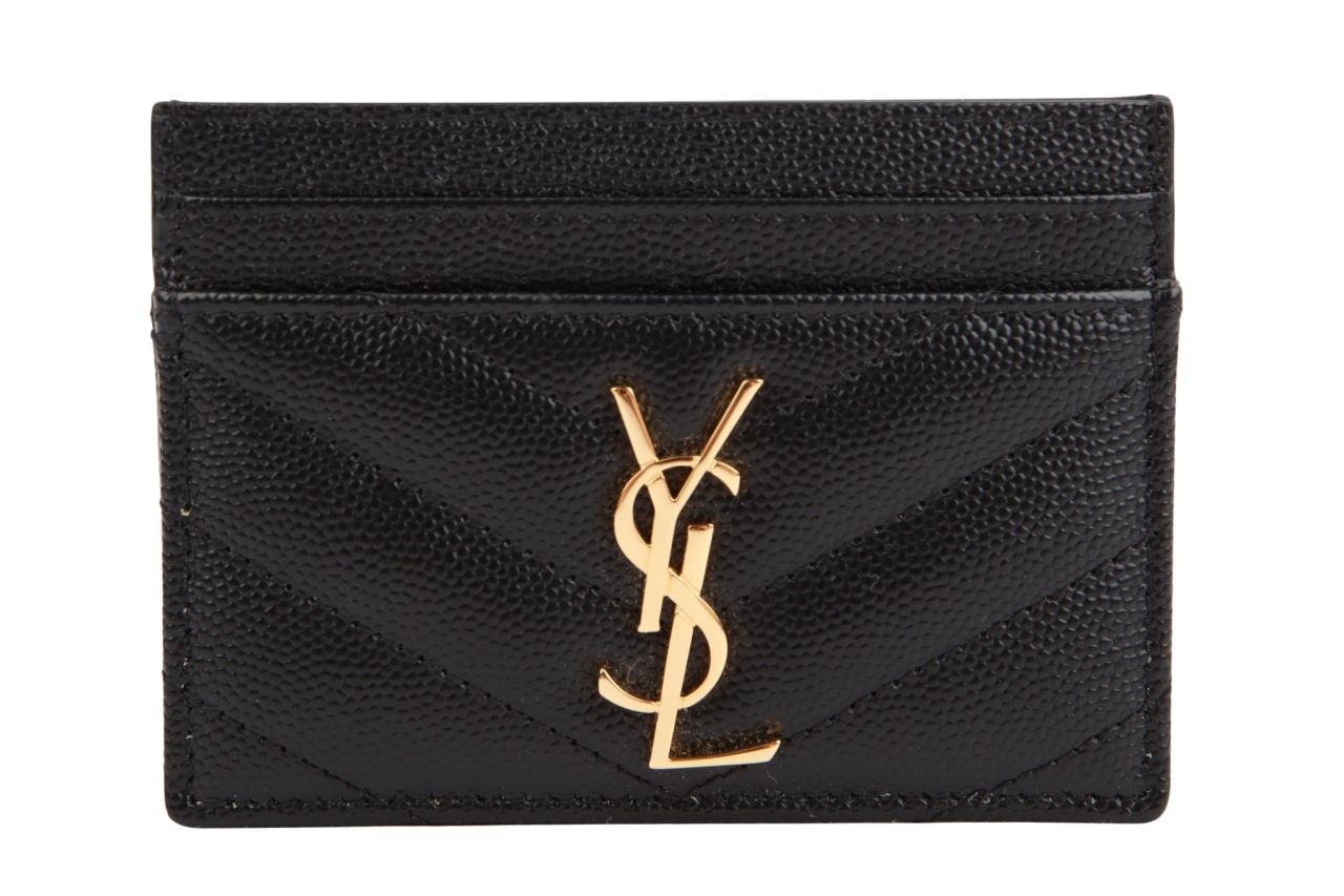 Saint Laurent Cardholder Schwarz
