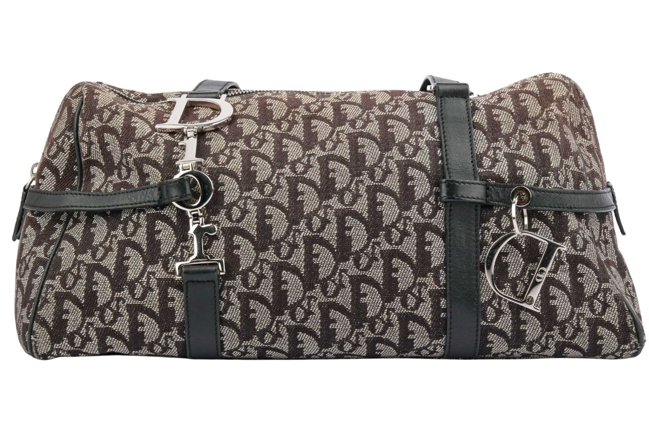 Dior Vintage Trotter Bowling Bag
