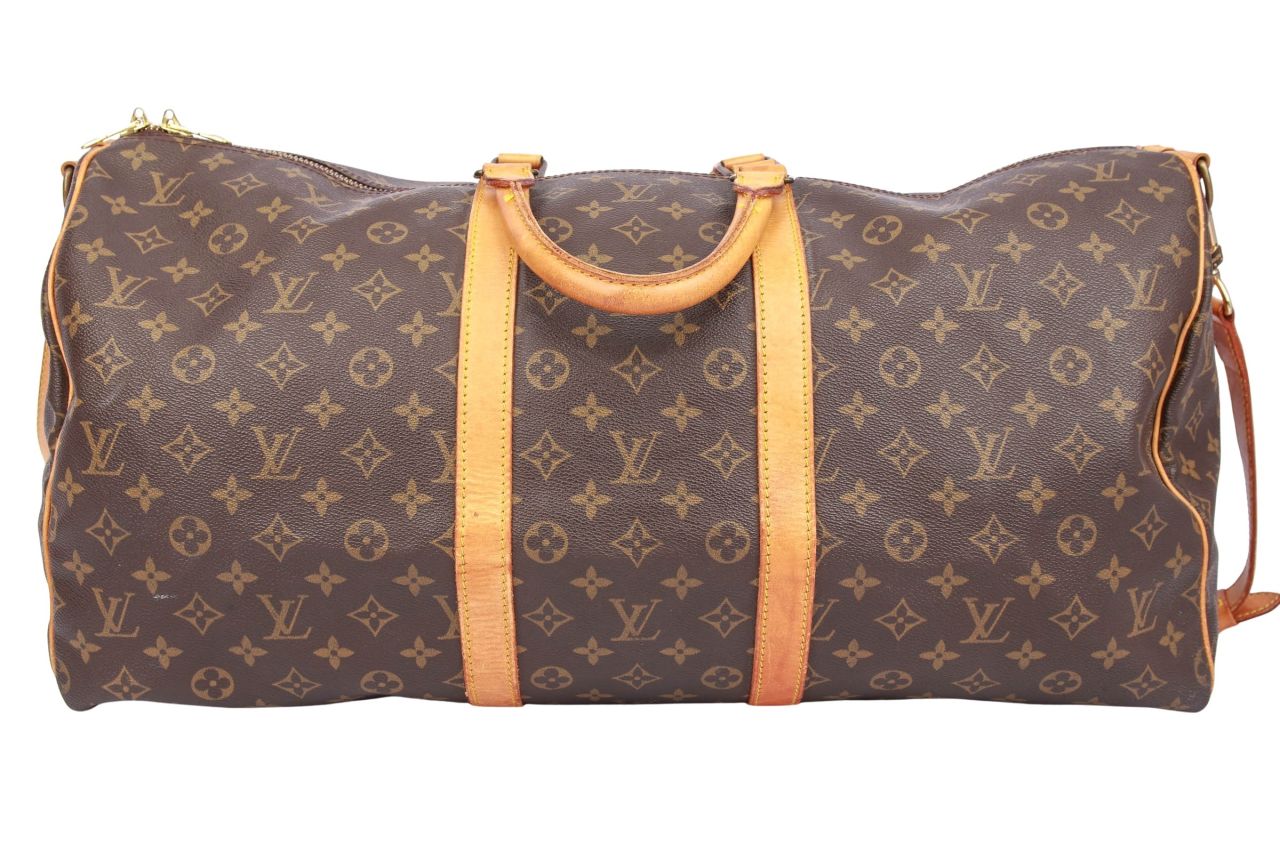 Louis Vuitton Keepall 55 Bandoulière Monogram Canvas