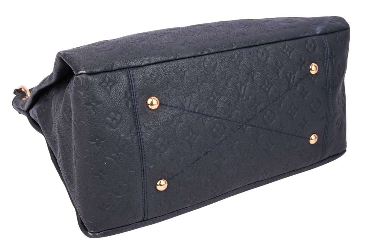 Louis Vuitton Artsy MM Monogram Empreinte Dunkelblau | Luxussachen.com