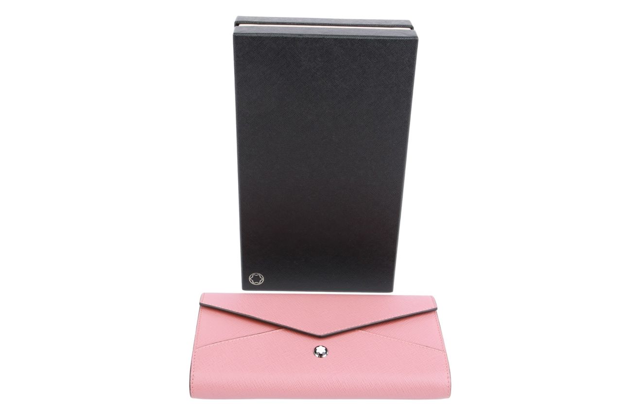 Montblanc Sartorial Envelope Continental Wallet Blush