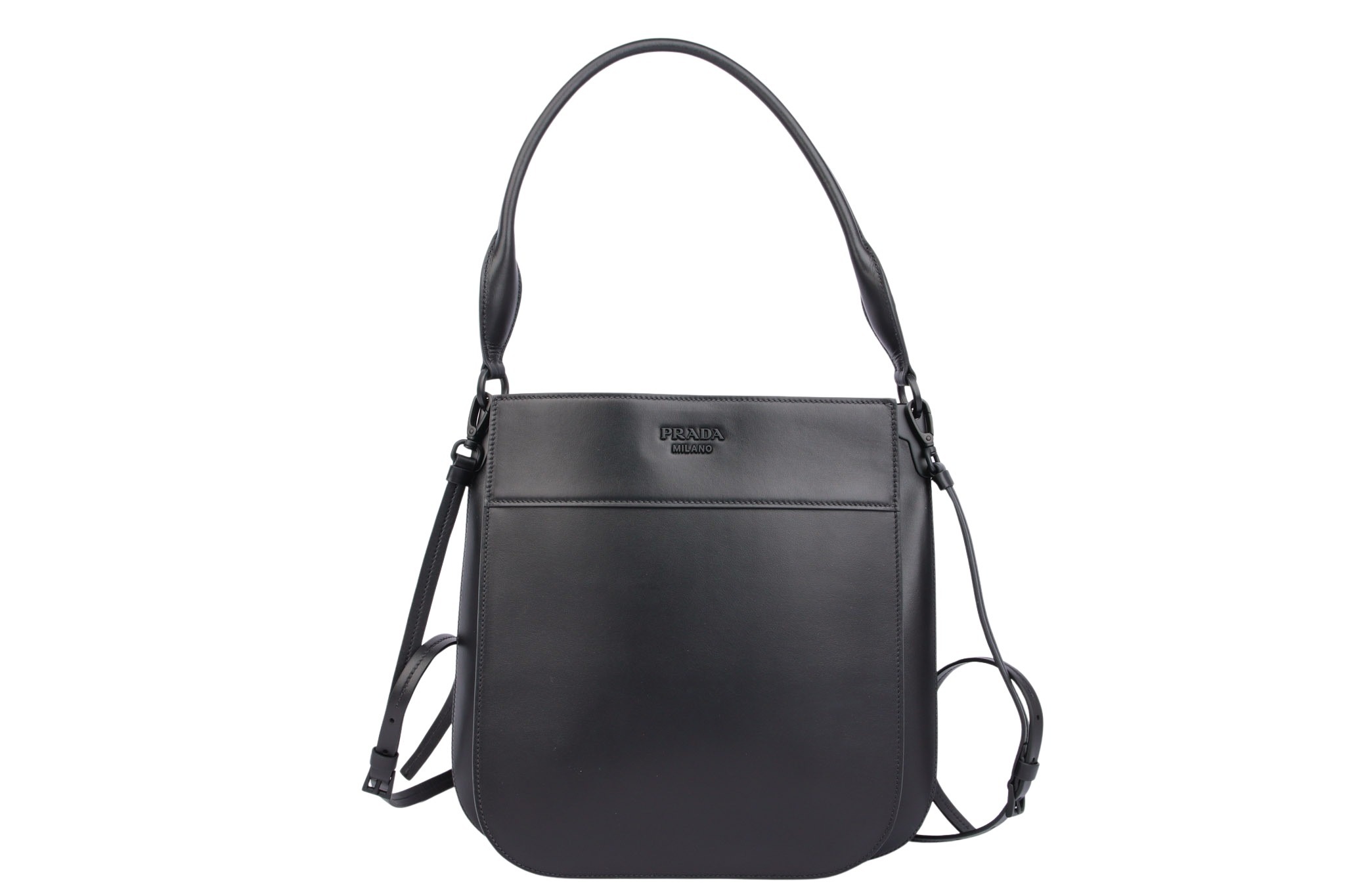 Prada Margit Schultertasche Soleil Nero