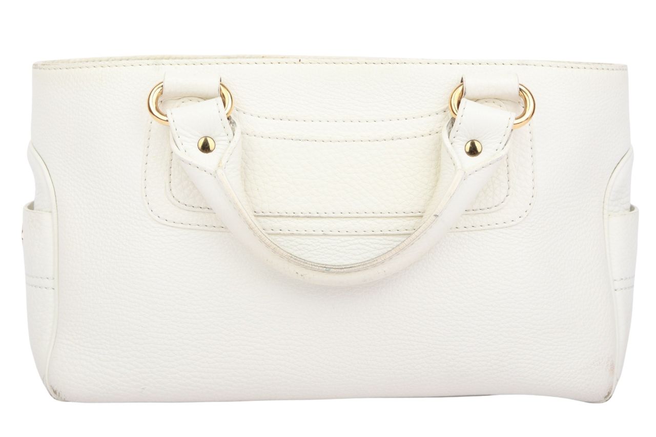 Céline Old Céline Handtasche Weiß