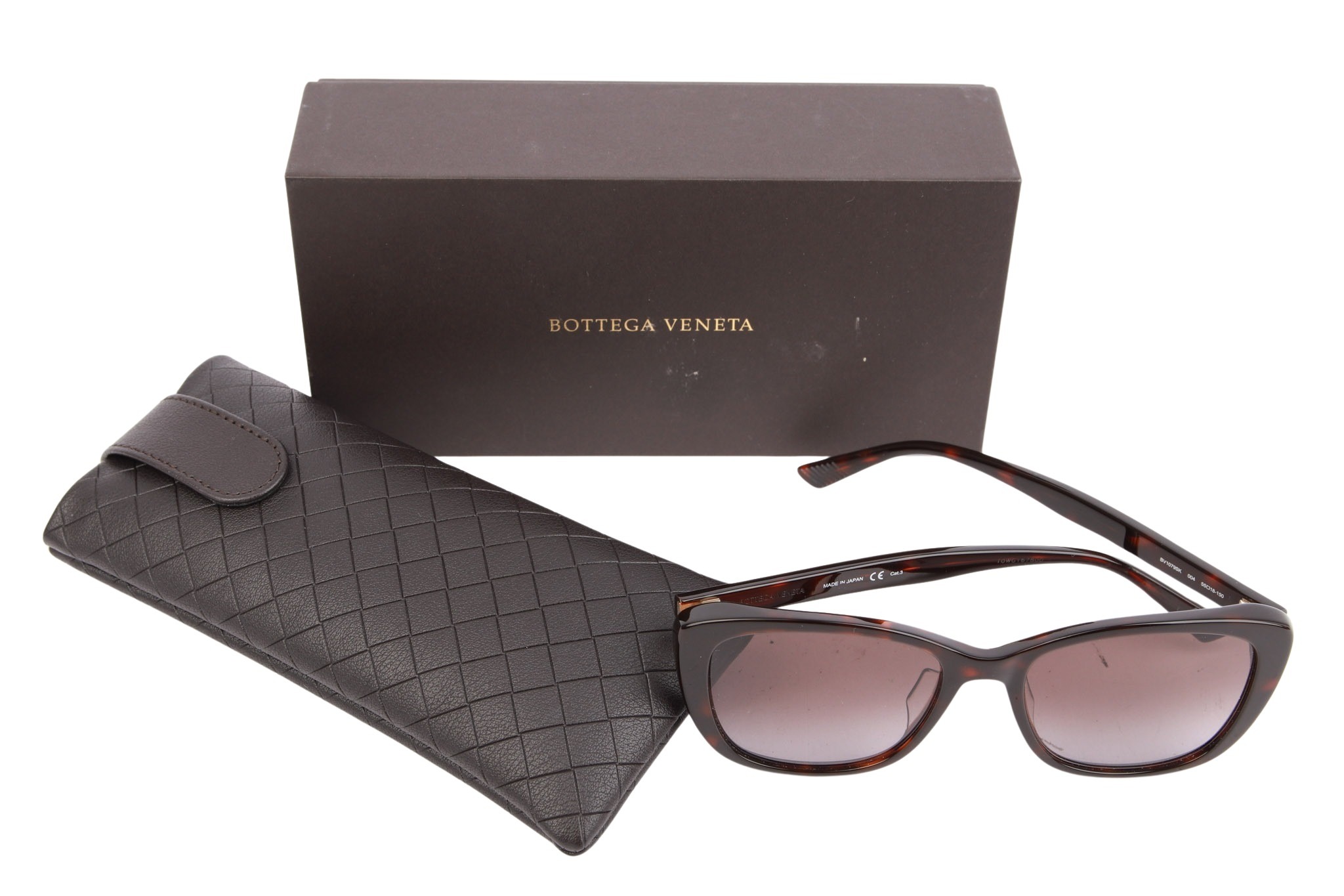 Bottega Veneta Sonnenbrille "BV1079SK" Schwarz / Braun