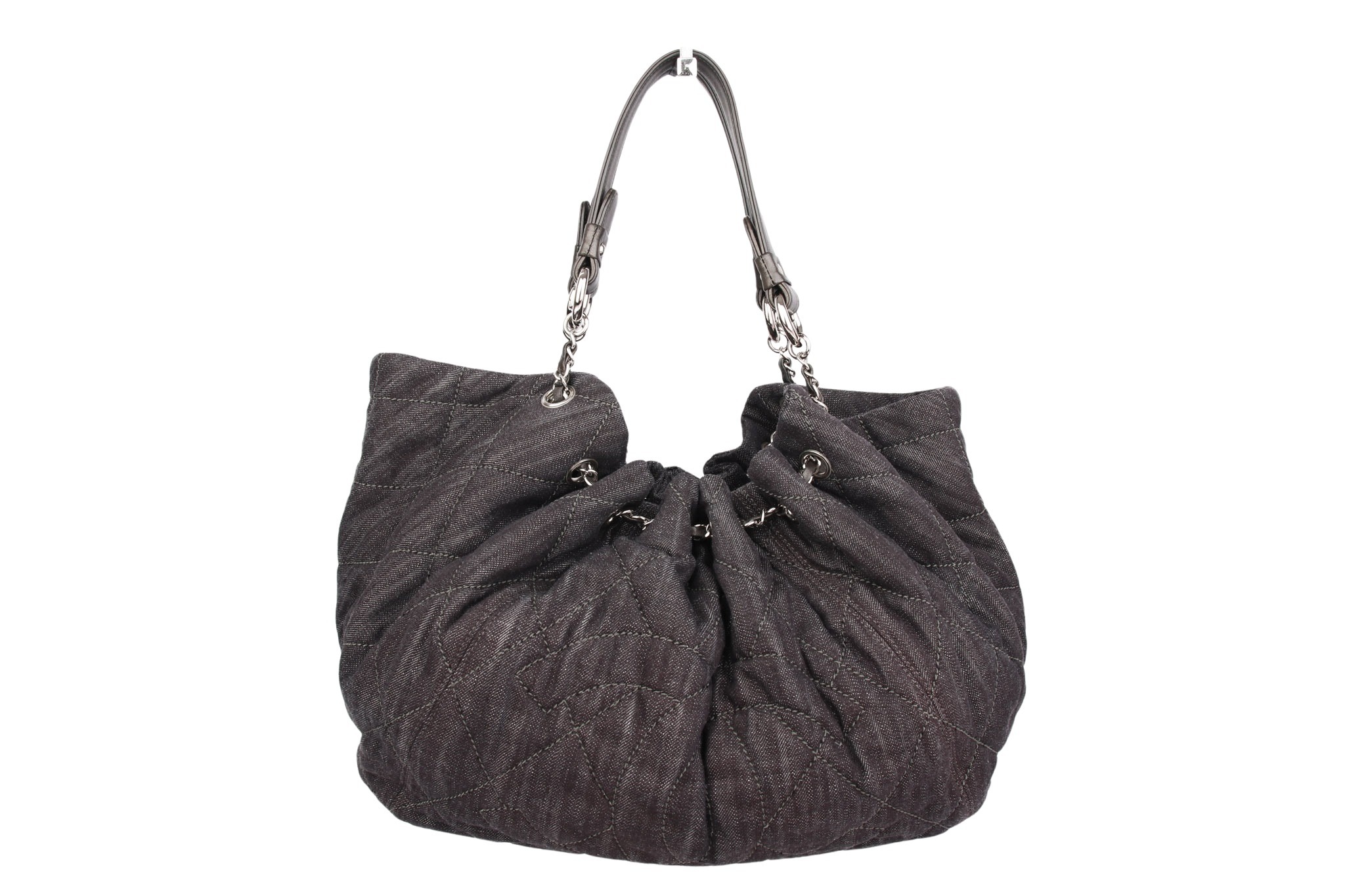 Chanel Shopper Stitched Denim