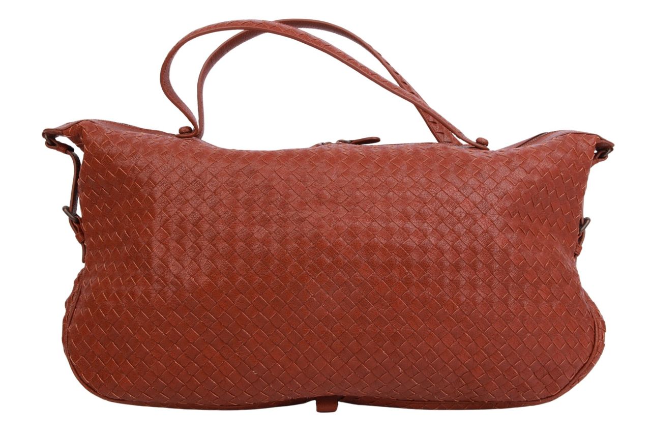 Bottega Veneta Intrecciato Weekender Braun