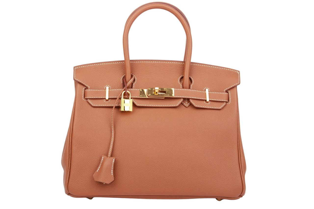 Hermès Birkin 30 Retourne Veau Togo Gold