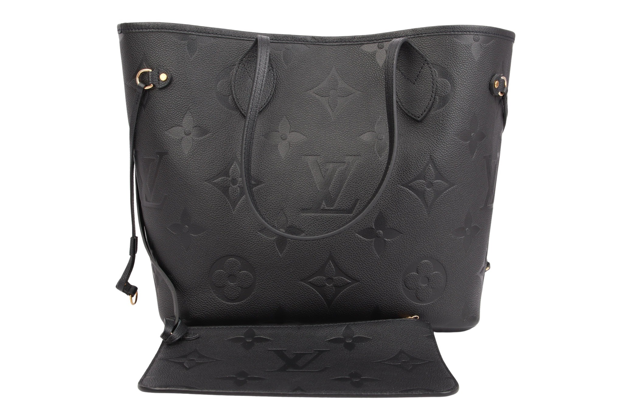 Louis Vuitton Neverfull Monogram Empreinte Schwarz