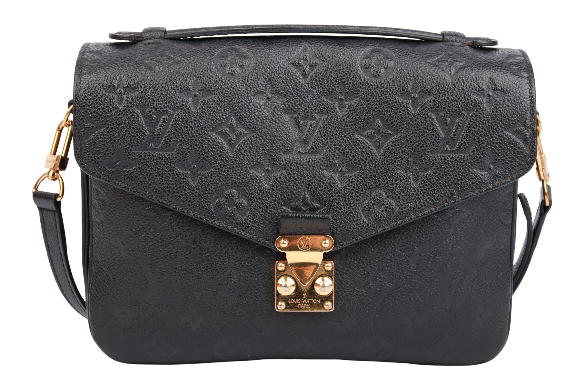 Louis Vuitton Metis Pochette Monogram Empreinte Schwarz