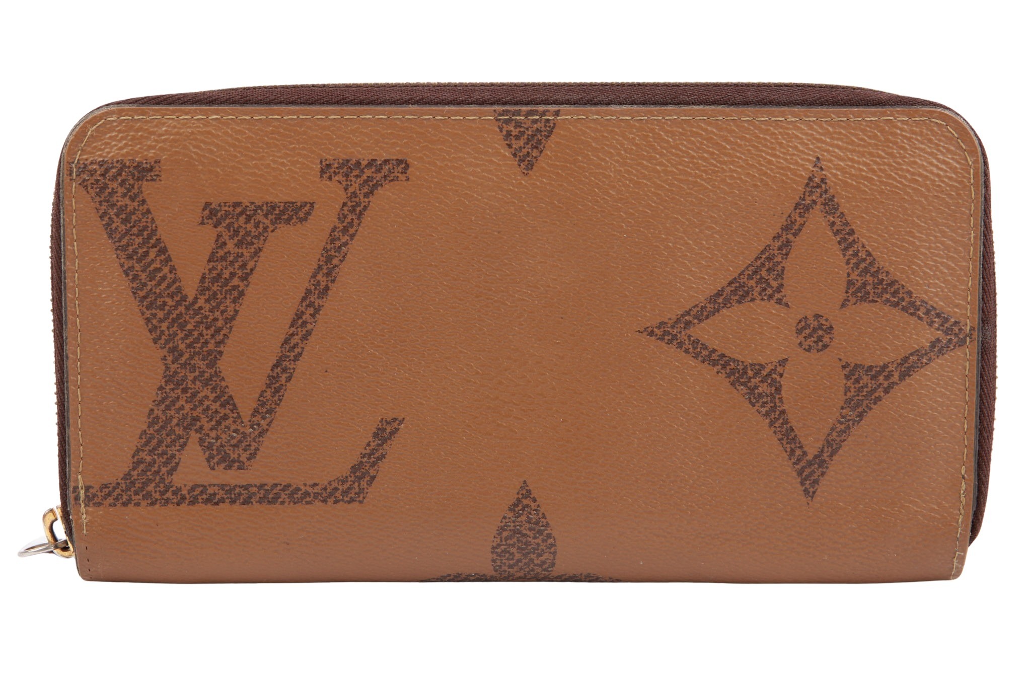 Louis Vuitton Zippy Geldbörse Monogram Giant Reverse Canvas