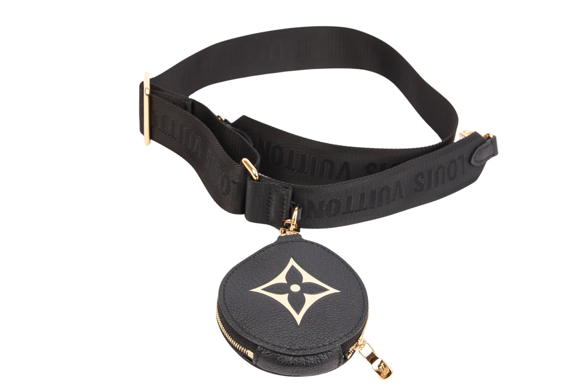 Louis Vuitton Schulterriemen Stoff Monogram Empreinte Bicolor Leder