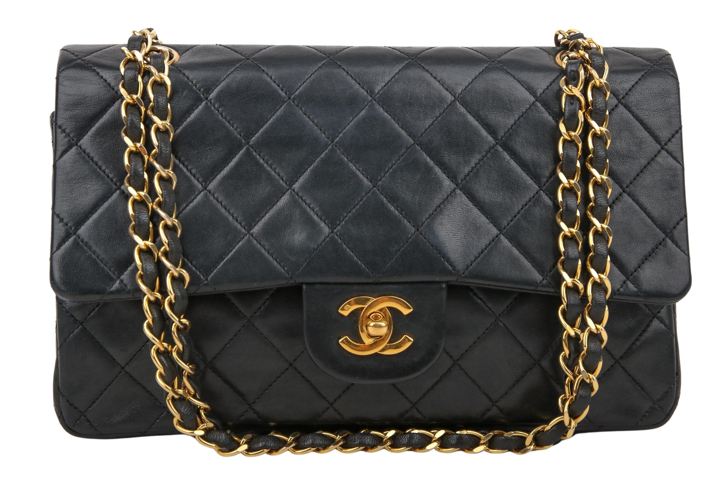 Chanel Timeless Classic Double Flap Medium Schwarz