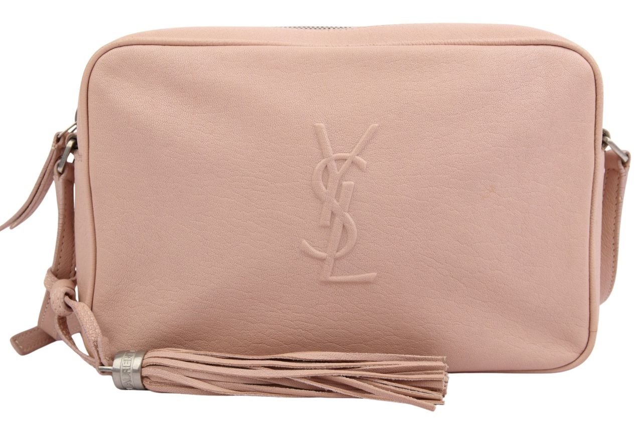 Saint Laurent Camera Bag Nude