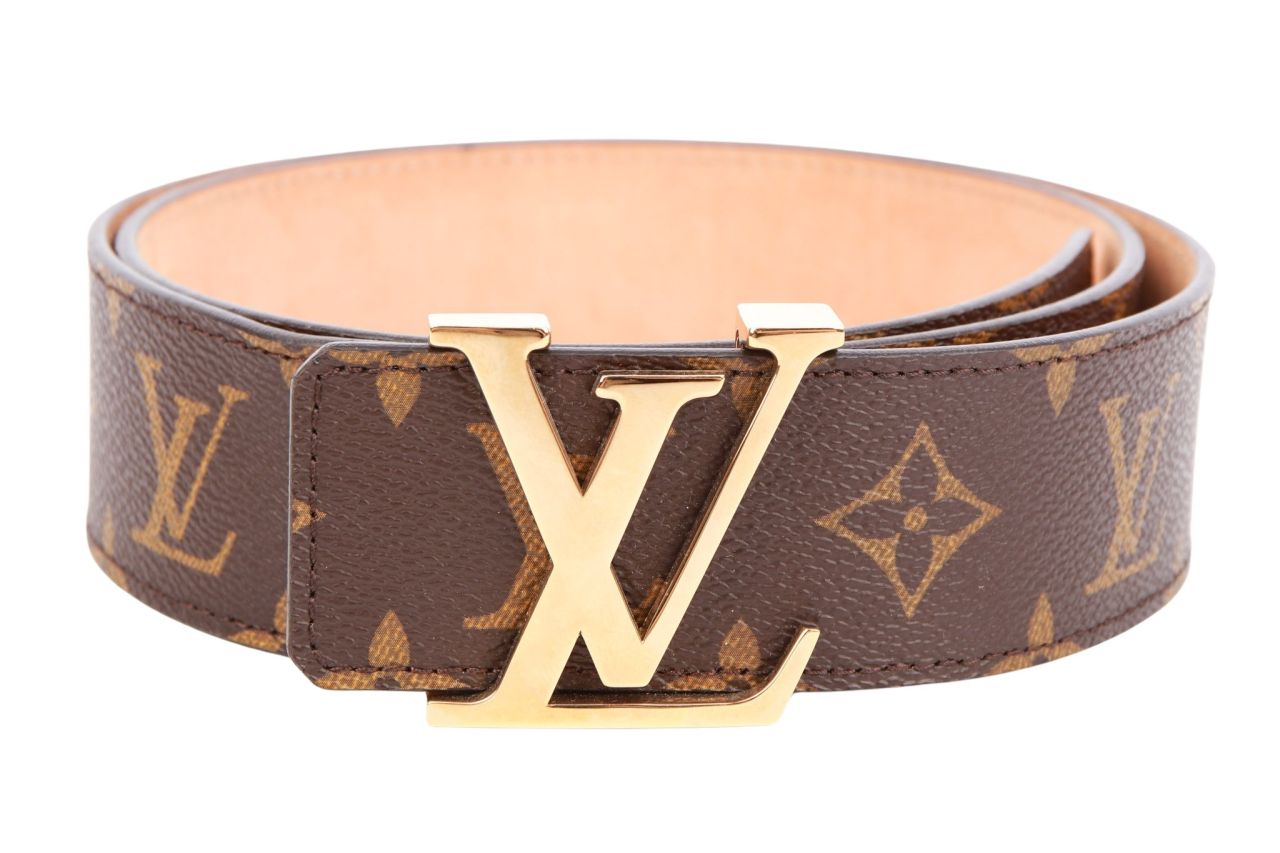 Louis Vuitton Initiales Monogram Gürtel Monogram Canvas Gr. 85