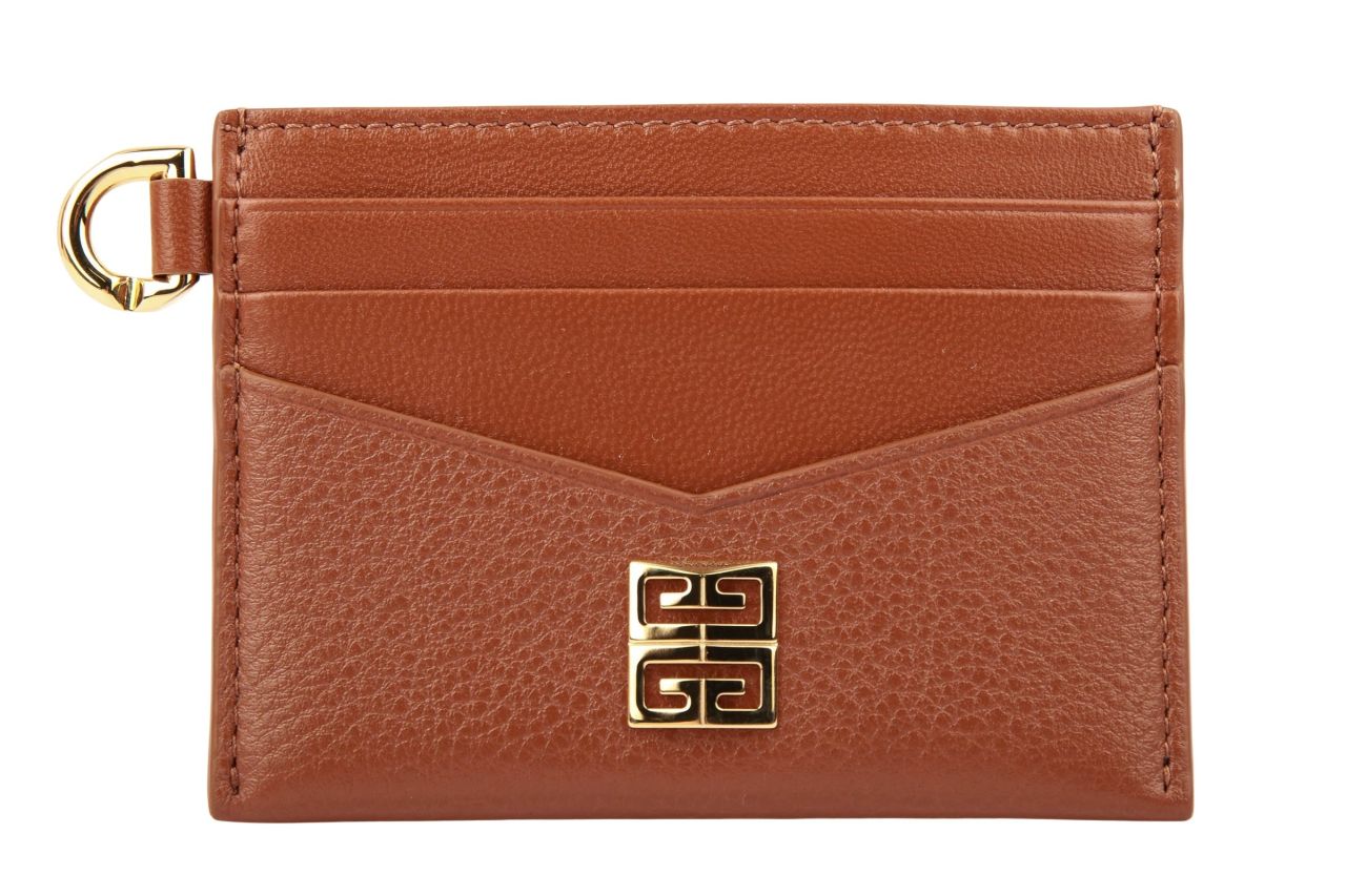 Givenchy Cardholder Braun Leder